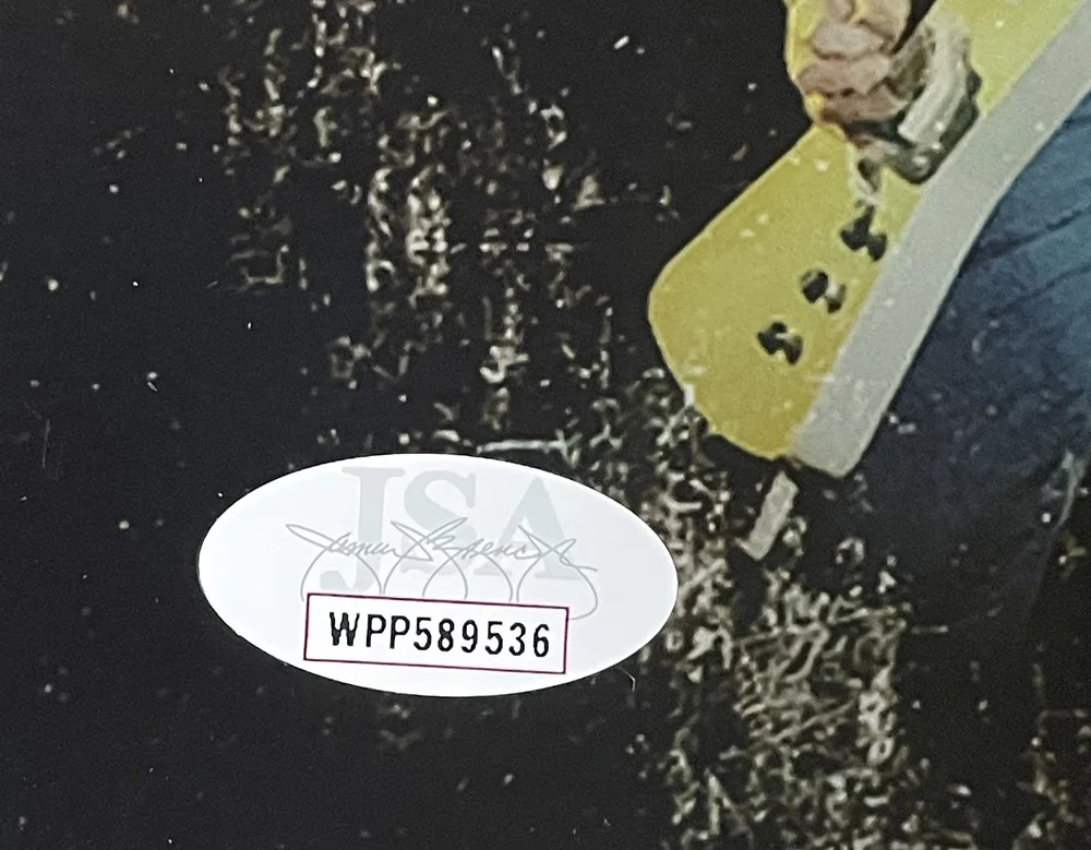Joe Elliott — Joe Elliott Signed 11x14 Def Leppard Live Performance Photo JSA ITP, изображение 3