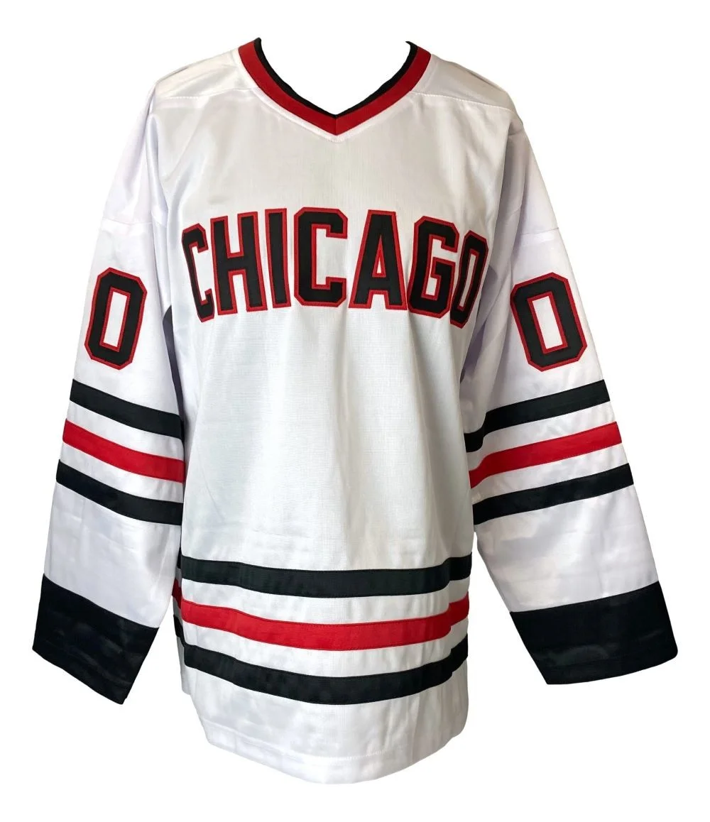 Chevy Chase — Chevy Chase Signed Christmas Vacation White Chicago Griswold Jersey JSA, image 3