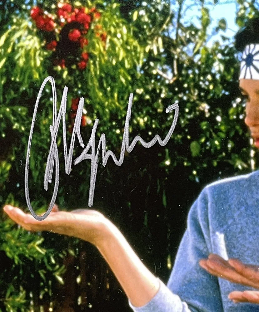 Ralph Macchio — Ralph Macchio Signed 11x14 The Karate Kid Mr. Miyagi Photo JSA ITP, изображение 2
