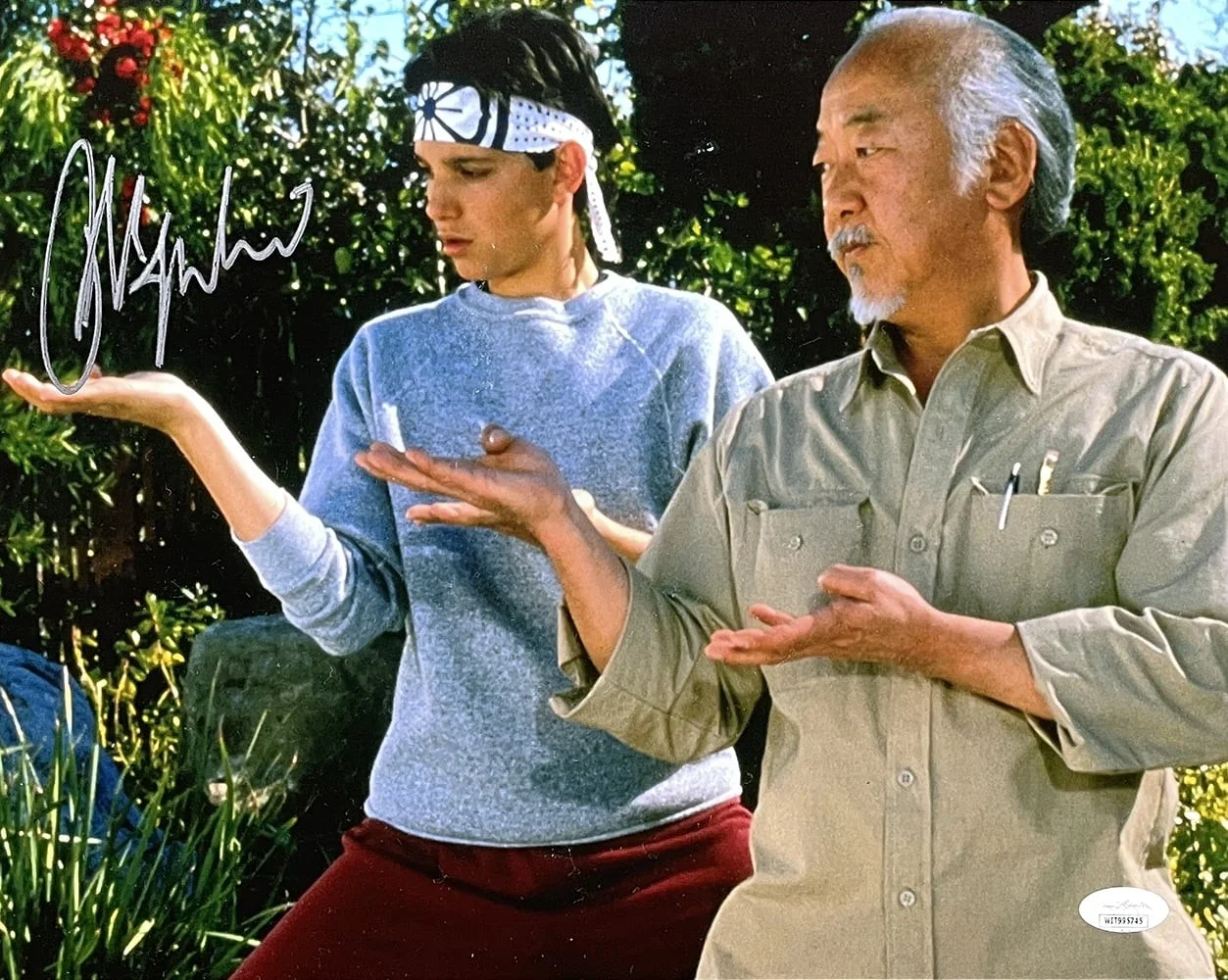 Ralph Macchio — Ralph Macchio Signed 11x14 The Karate Kid Mr. Miyagi Photo JSA ITP, изображение 5