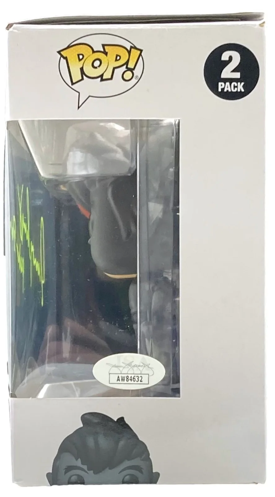 Jeremy Sumpter — Jeremy Sumpter Signed Peter Pan Funko Pop 2-Pack Peter Pan Inscribed JSA, image 2