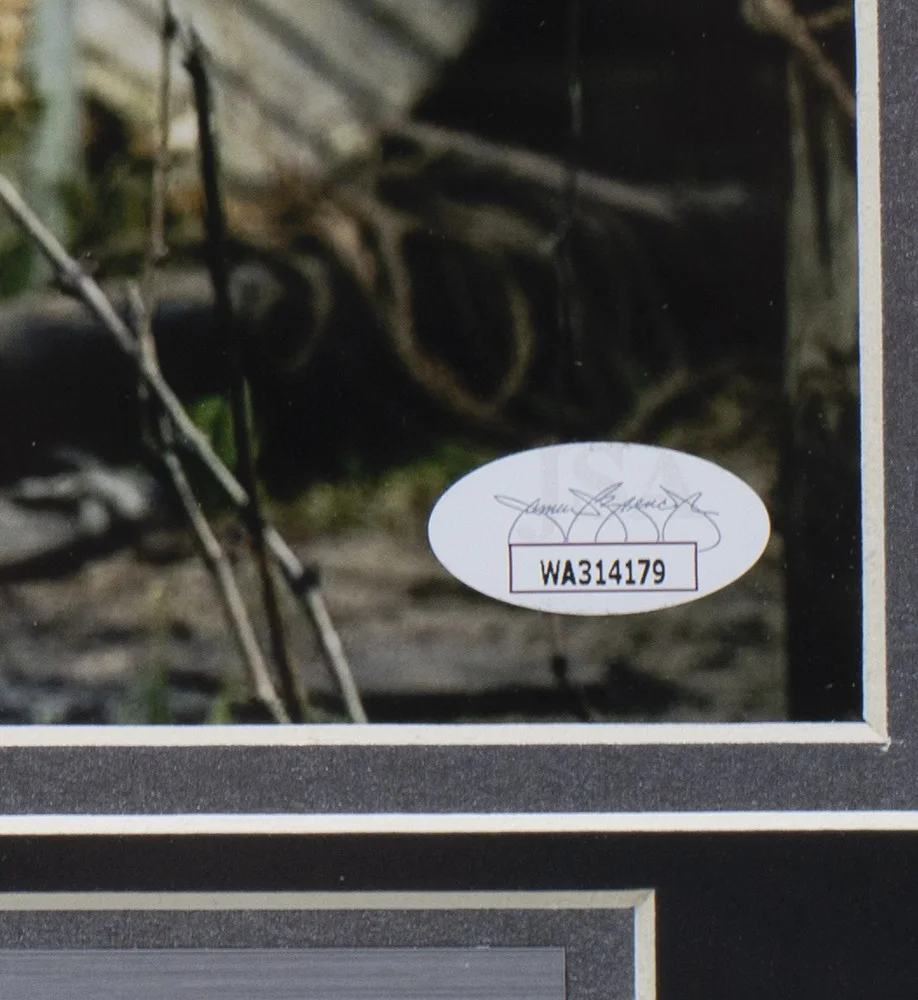 Ross Marquand — Ross Marquand Signed Framed The Walking Dead 8x10 Aaron Photo JSA, изображение 3