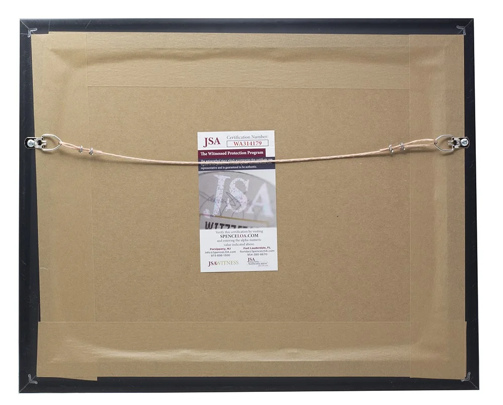 Ross Marquand — Ross Marquand Signed Framed The Walking Dead 8x10 Aaron Photo JSA, изображение 4
