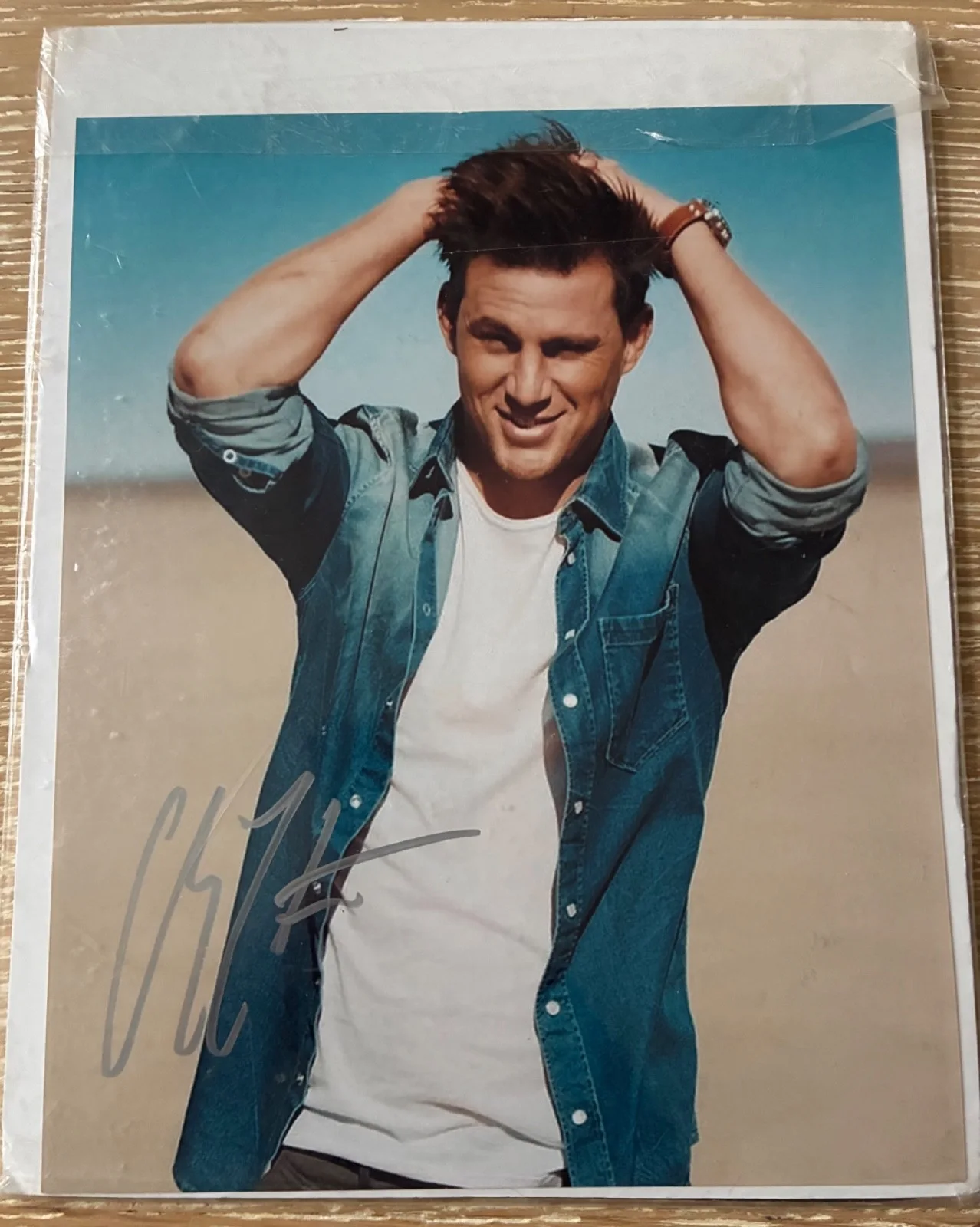 Channing Tatum, Matt Bomer, Joe Manganiello — MAGIC MIKE XXL Cast Signed Set: 3-Signature EW Magazine + Channing Tatum 8x10, image 4