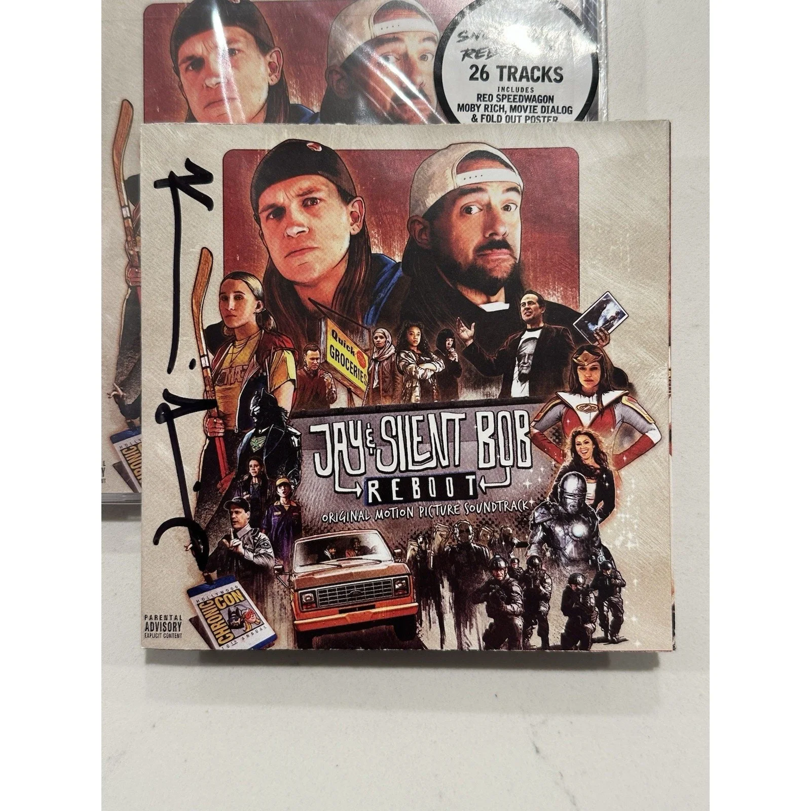 Kevin Smith — KEVIN SMITH Signed Autograph CD Booklet Jay & Silent Bob Reboot #2, image 2