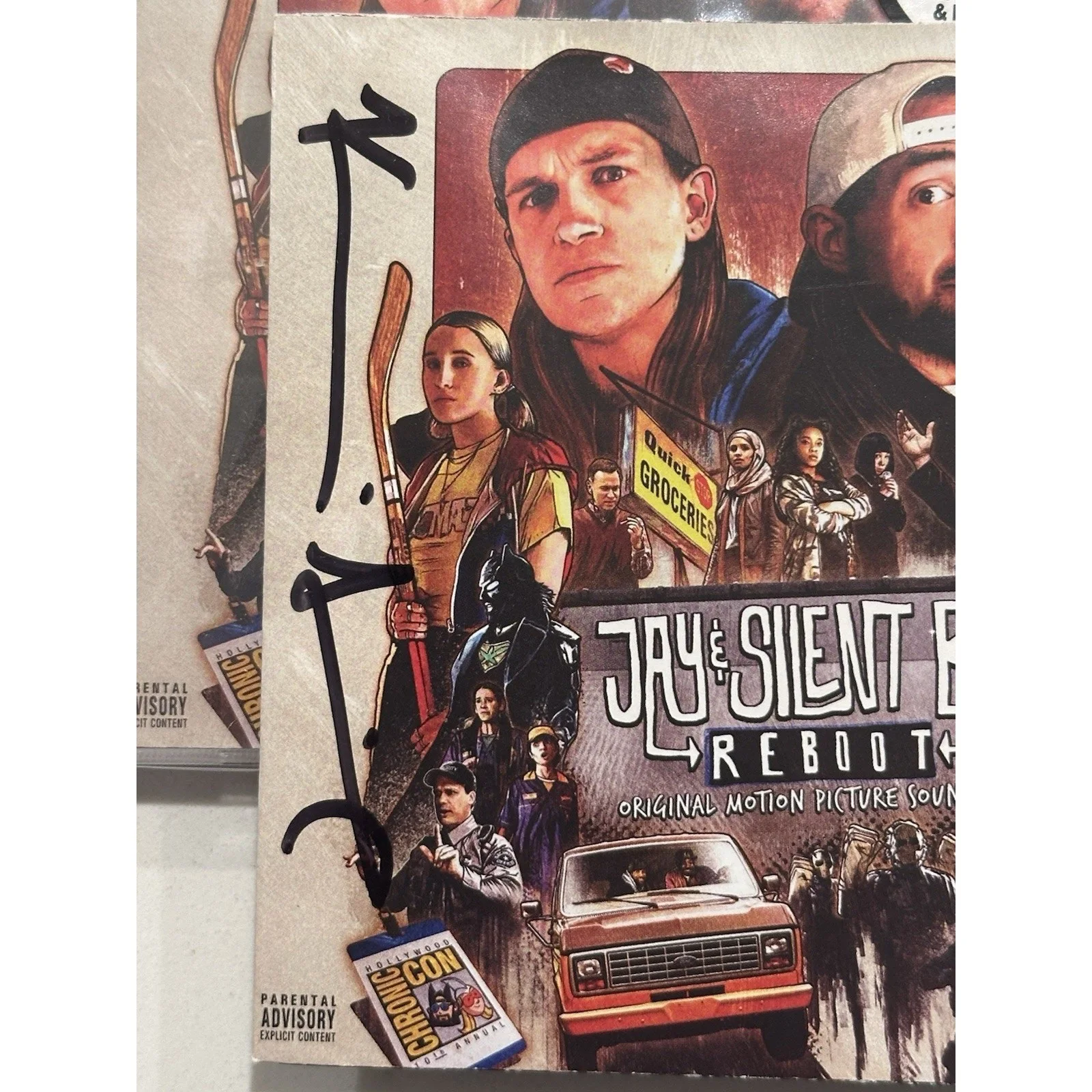 Kevin Smith — KEVIN SMITH Signed Autograph CD Booklet Jay & Silent Bob Reboot #2, image 3