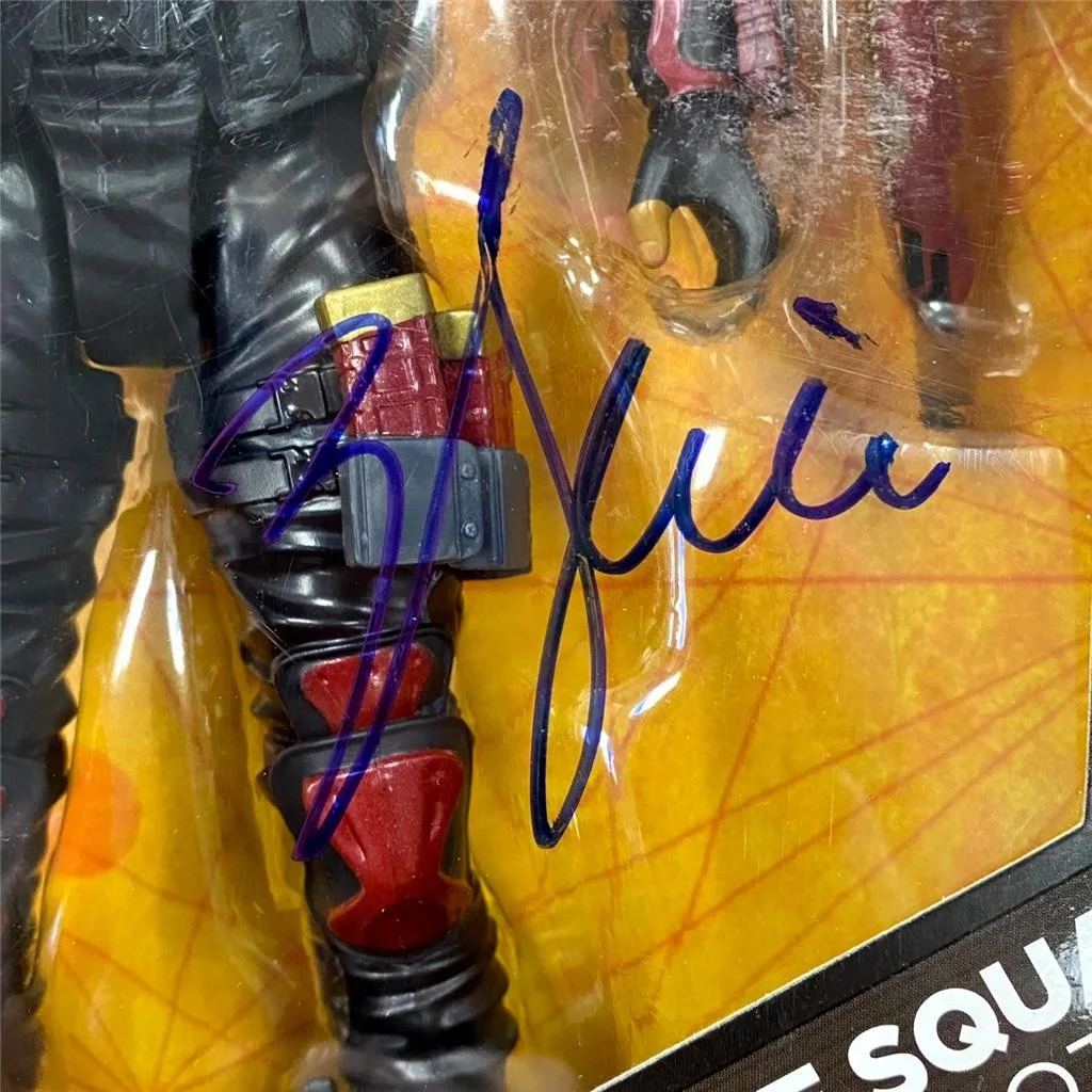 Will Smith signed Deadshot Suicide Squad Mattel Figure autograph JSA, image 2