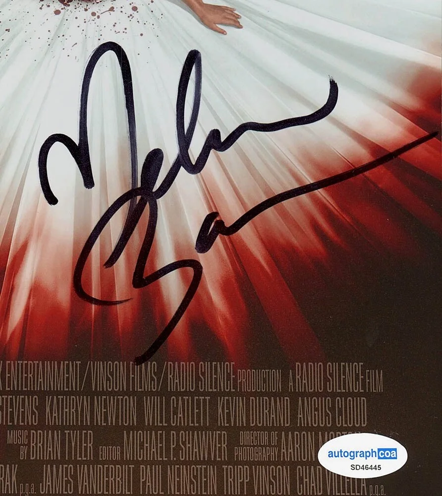 Melissa Barrera — Melissa Barrera signed "ABIGAIL" 8x10 Photo EXACT PROOF Scream b Joey ACOA COA, изображение 5