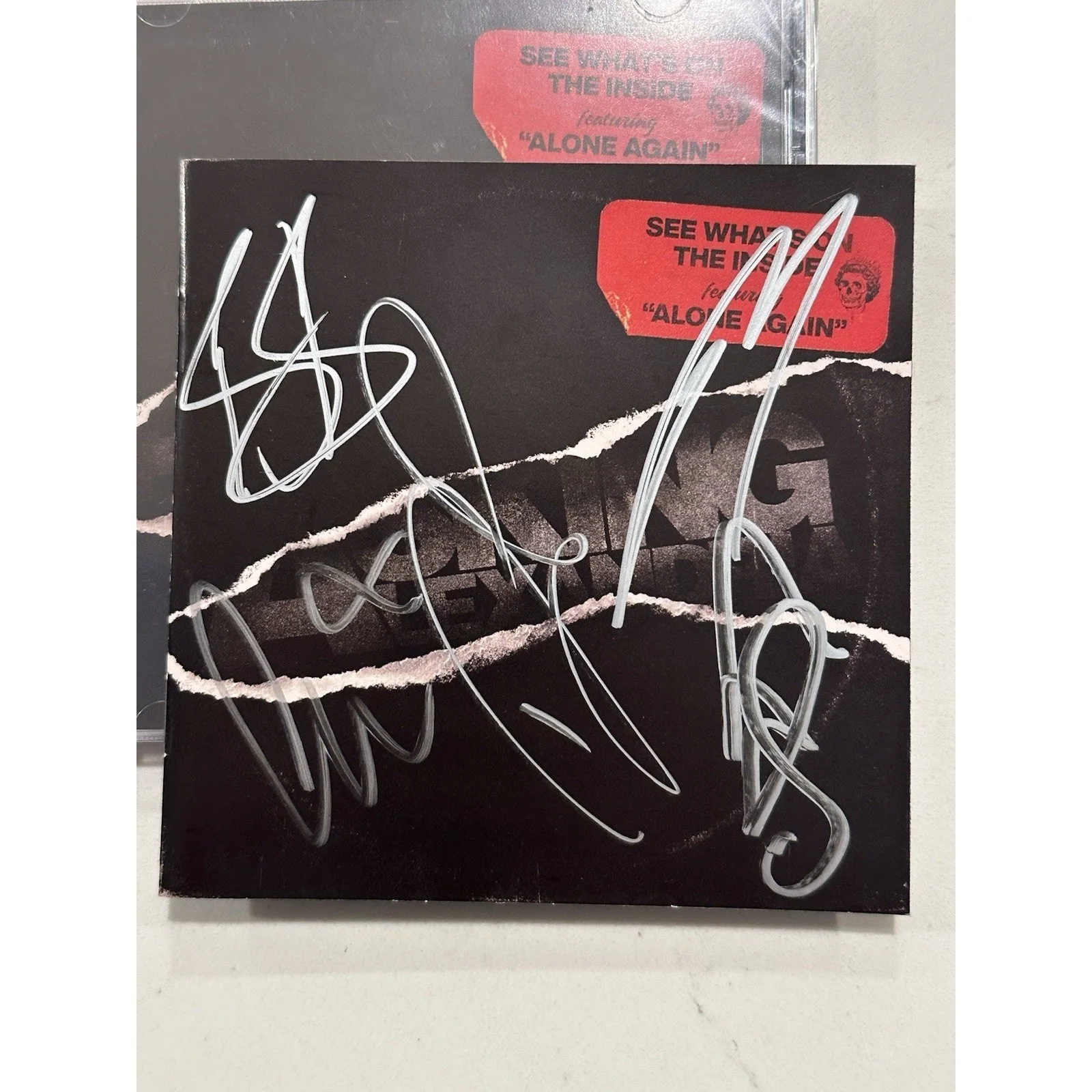 Asking Alexandria Signed Autographed CD See What's On The Inside #2, image 2