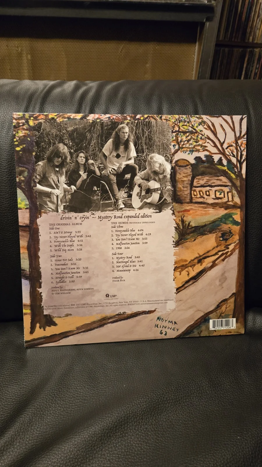 Drivin N Cryin Mystery Road Vinyl LP SIGNED, image 2