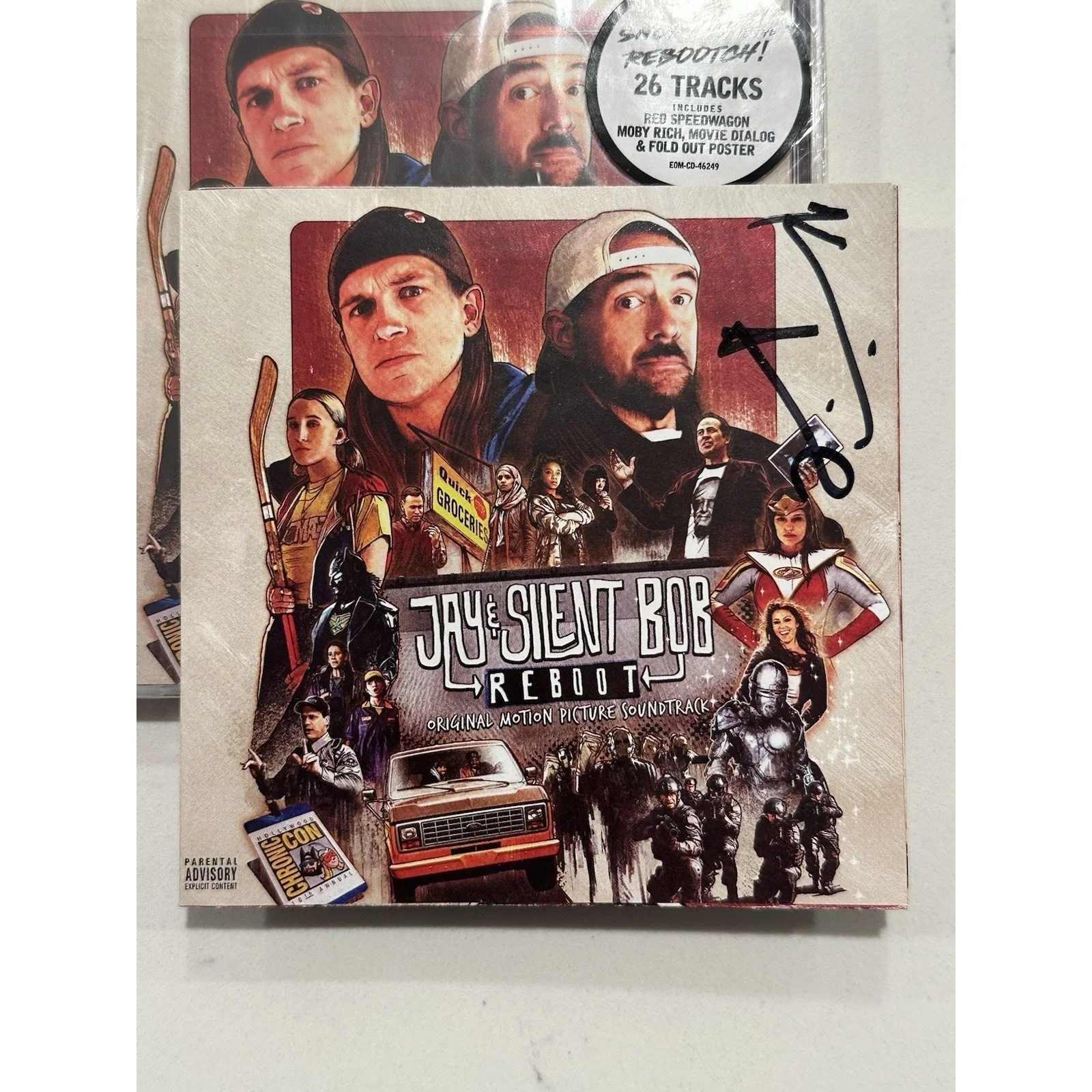 Kevin Smith — KEVIN SMITH Signed Autograph CD Booklet Jay & Silent Bob Reboot #3, image 2