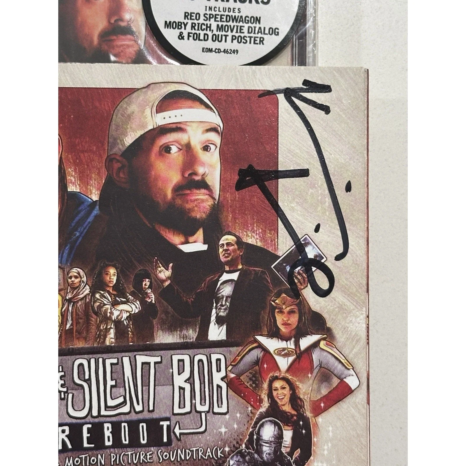 Kevin Smith — KEVIN SMITH Signed Autograph CD Booklet Jay & Silent Bob Reboot #3, image 3