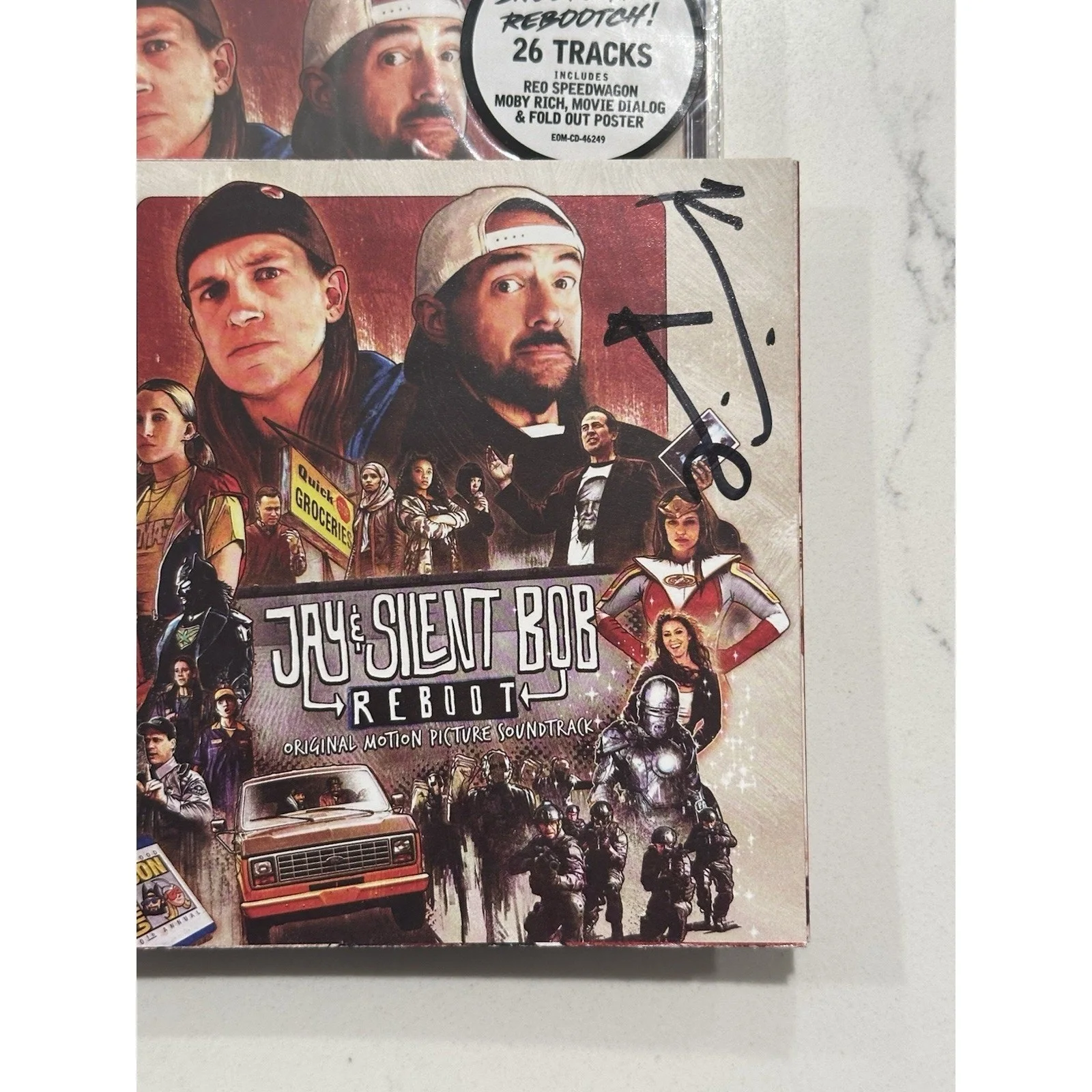Kevin Smith — KEVIN SMITH Signed Autograph CD Booklet Jay & Silent Bob Reboot #3, image 4