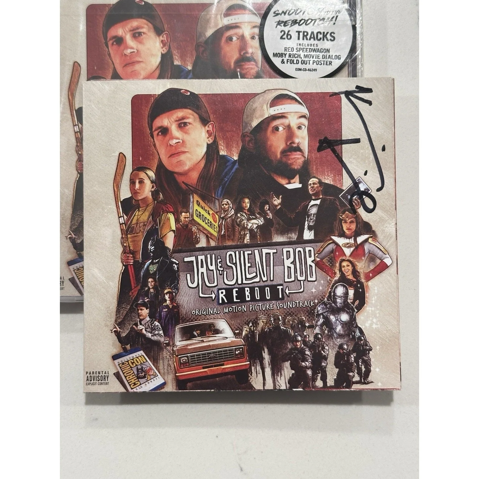Kevin Smith — KEVIN SMITH Signed Autograph CD Booklet Jay & Silent Bob Reboot #3, image 5