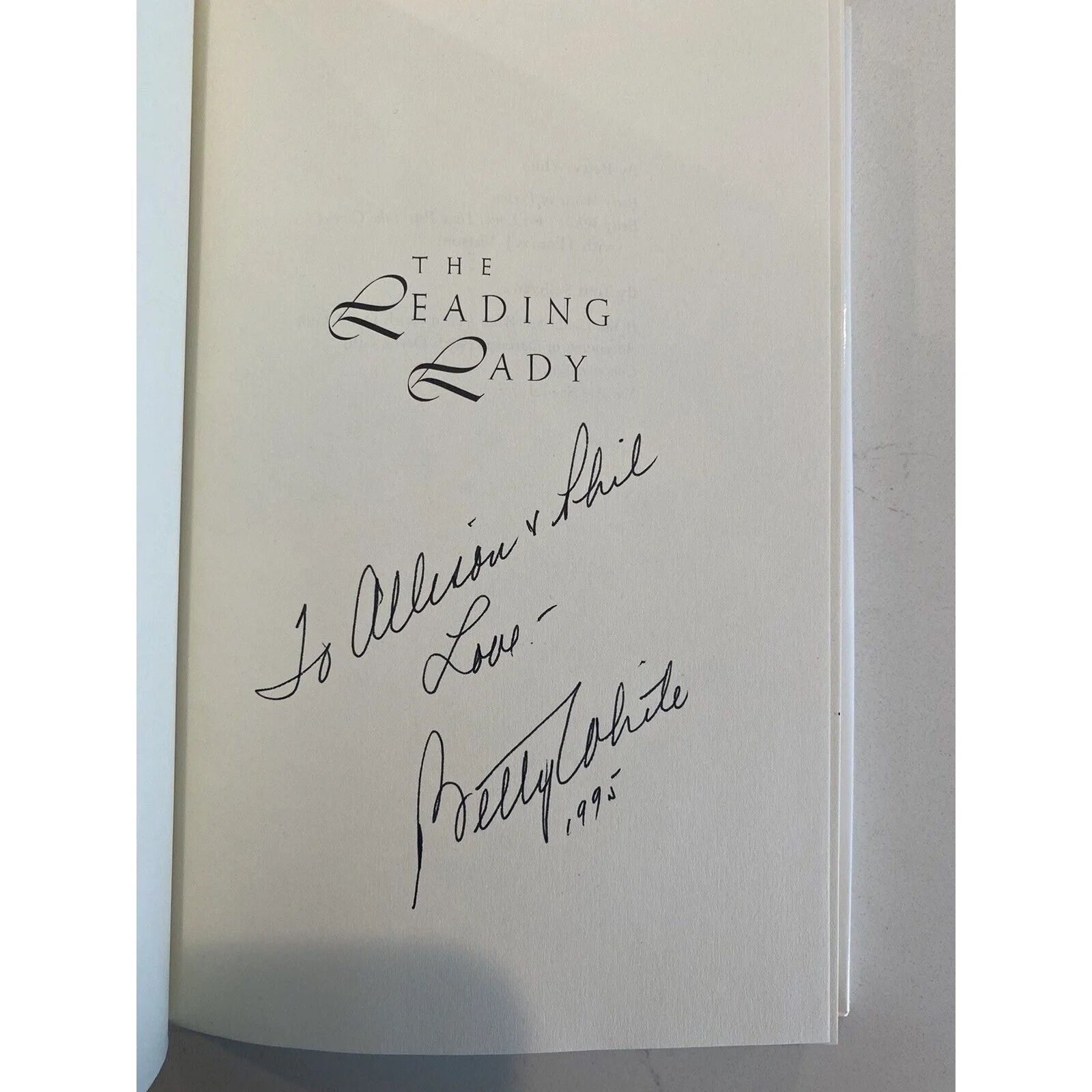 Betty White — Autographed Betty White Signed Book “The Leading Lady” HC Golden Girls Autograph, изображение 4