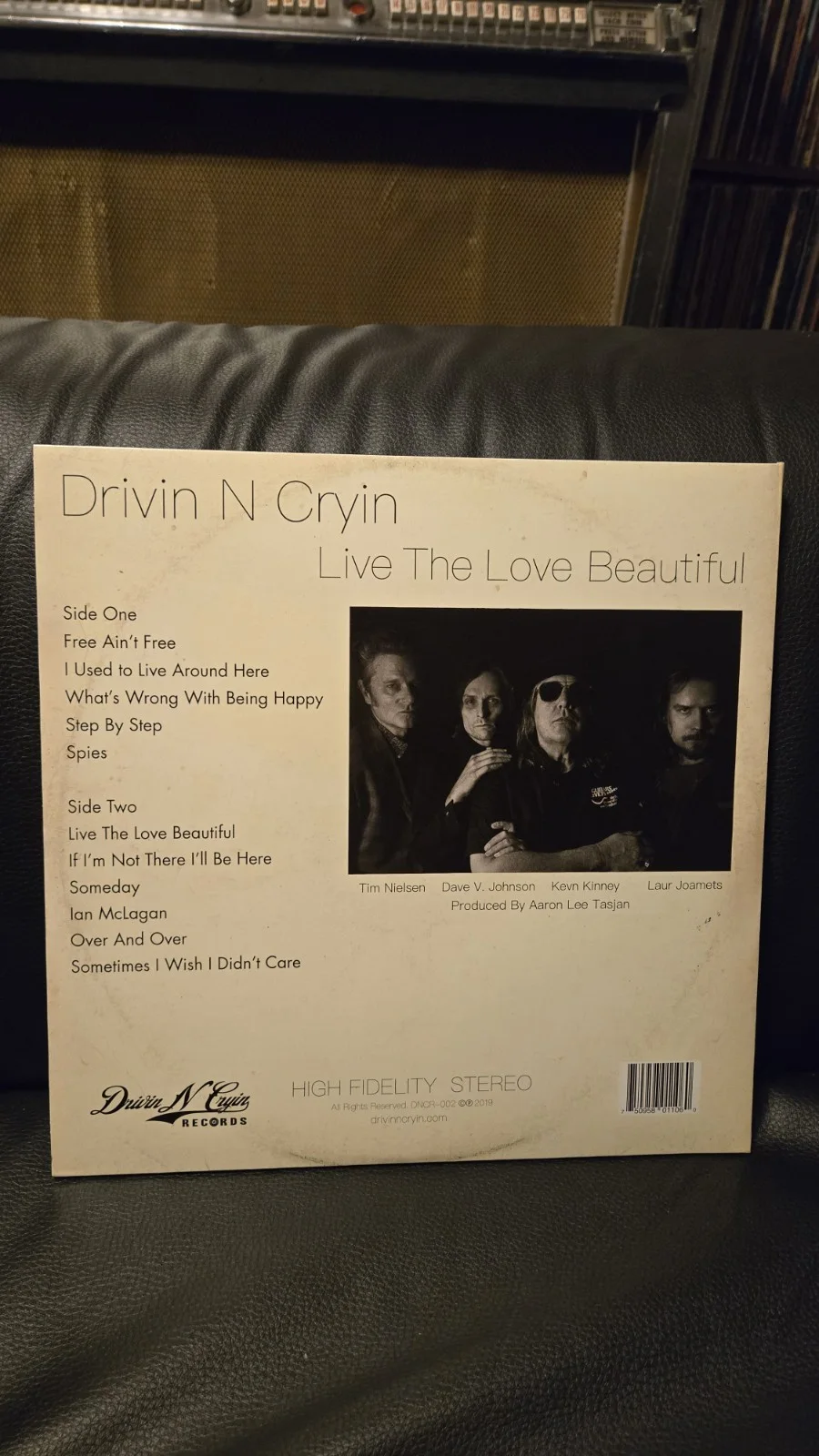 Drivin N Cryin Live The Love Beautiful Vinyl LP SIGNED by Entire Band, изображение 2