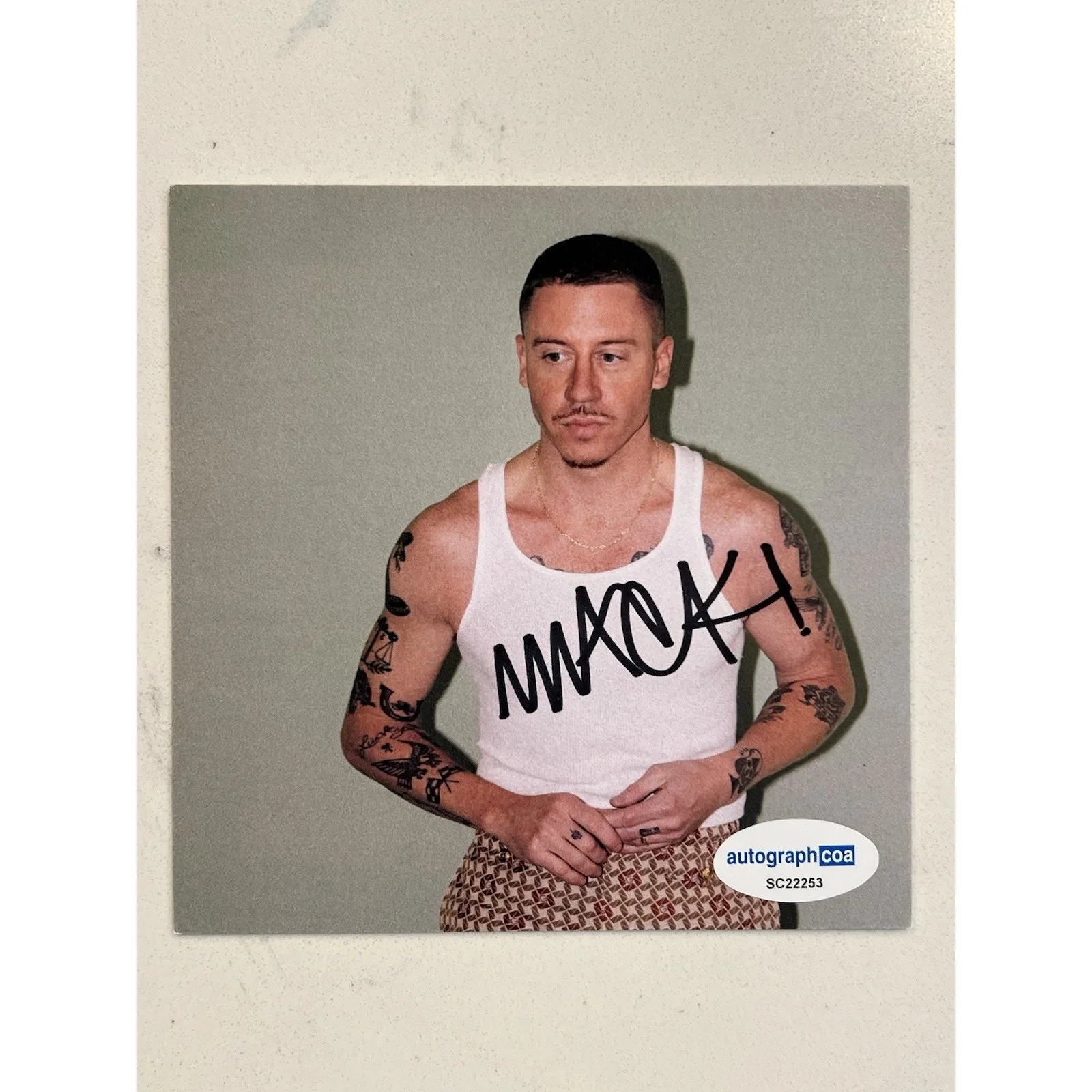 Macklemore Signed Autographed CD Ben ACOA Autographed COA Authenticated #4, image 5