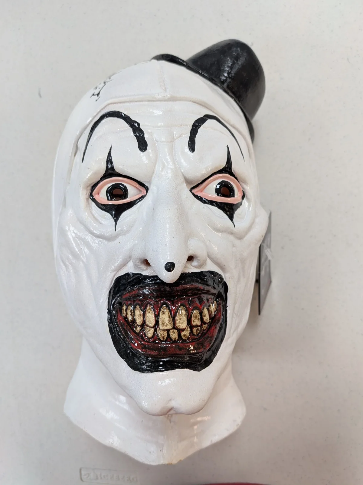 DAVID HOWARD THORNTON Signed Art the Clown MASK TERRIFIER Autograph JSA COA, image 5
