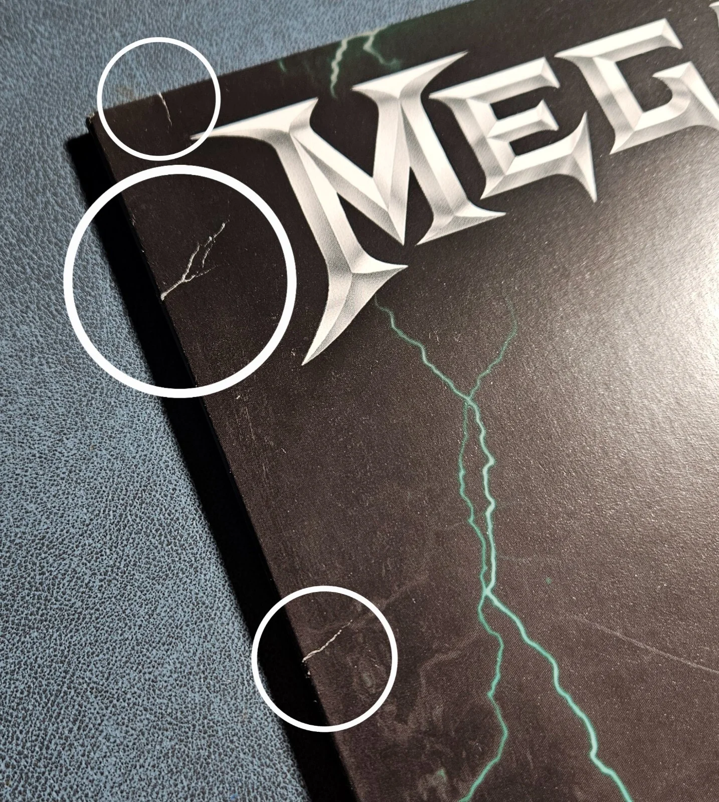 Dave Mustaine & Dirk Signed Megadeth Unplugged In Boston Vinyl Record Album, изображение 4