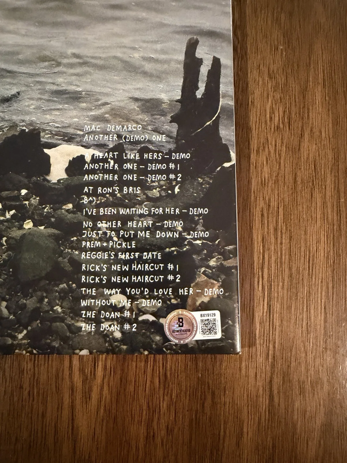 ‘Mac DeMarco’ Signed Vinyl Album ‘Another One’ Beckett Certified, изображение 3