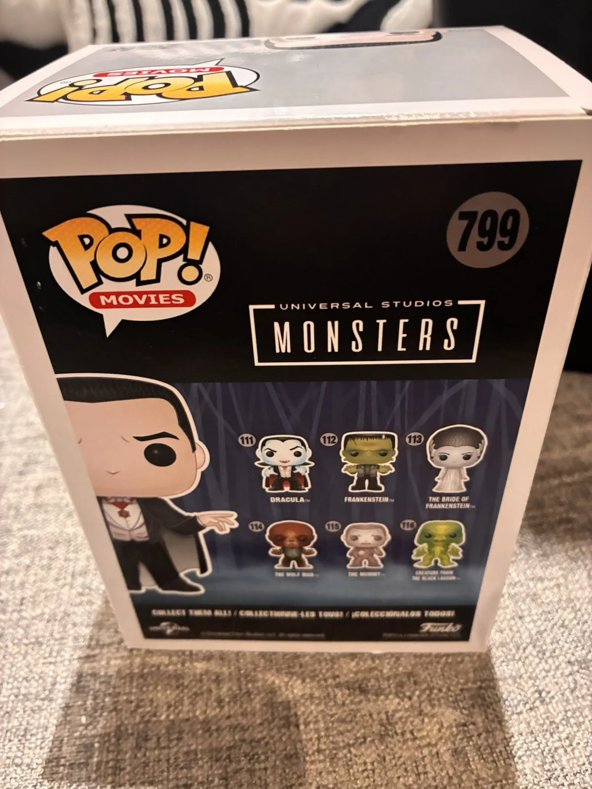 DUNCAN REGEHR — Duncan Regehr Signed Count Dracula Funko Pop Vinyl 799 Universal Monsters Jsa, изображение 4