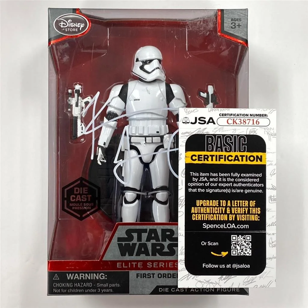 Kevin Smith signed First Order Stormtrooper Elite Figure autograph JSA, image 2