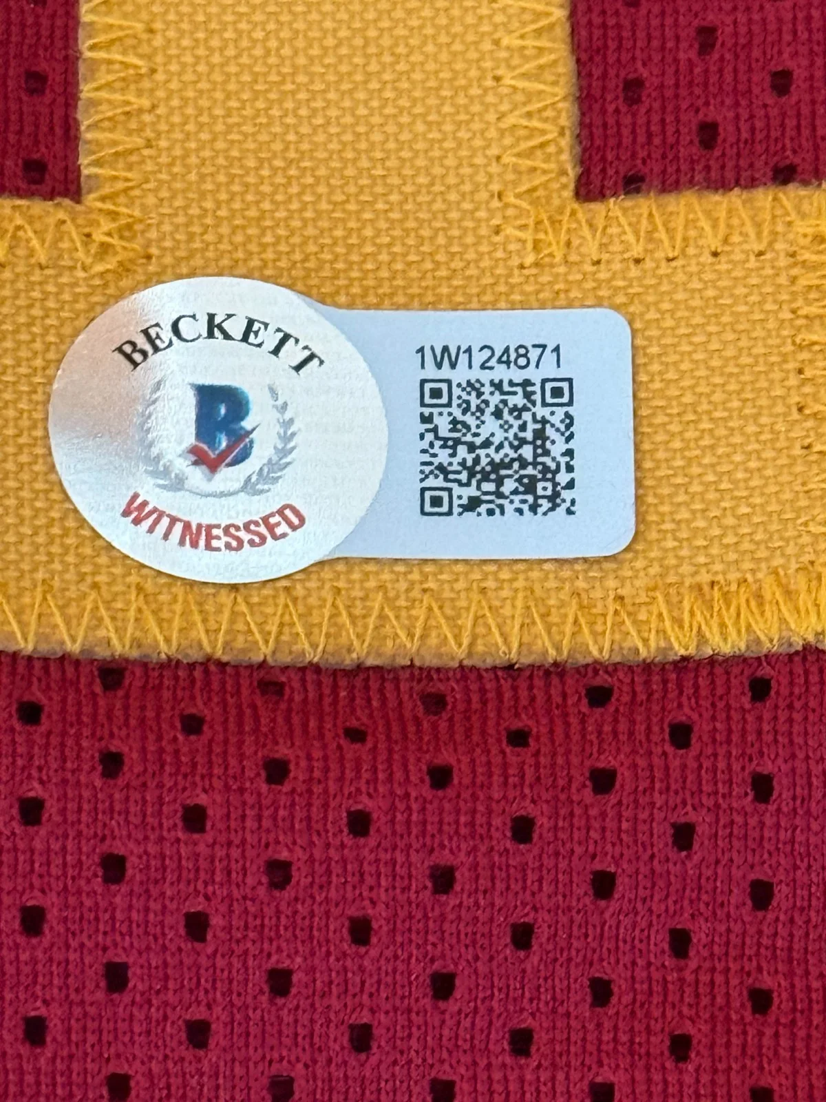 Wade Schenck — Hoosiers Movie Cast signed Hickory Chitwood jersey autographed Beckett Witnessed, изображение 4