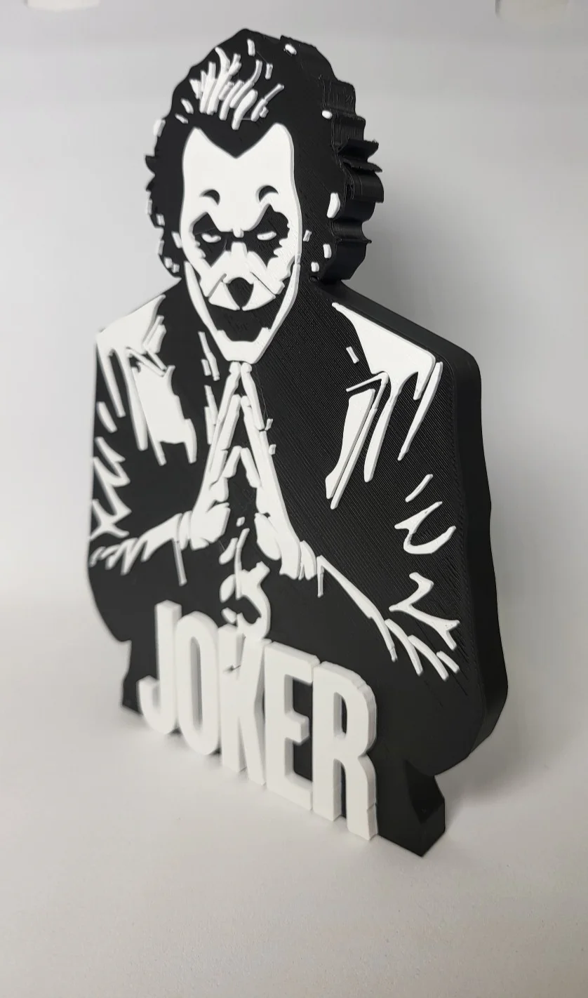 The Joker The Dark Knight 3D Logo Sign Display Batman, изображение 3