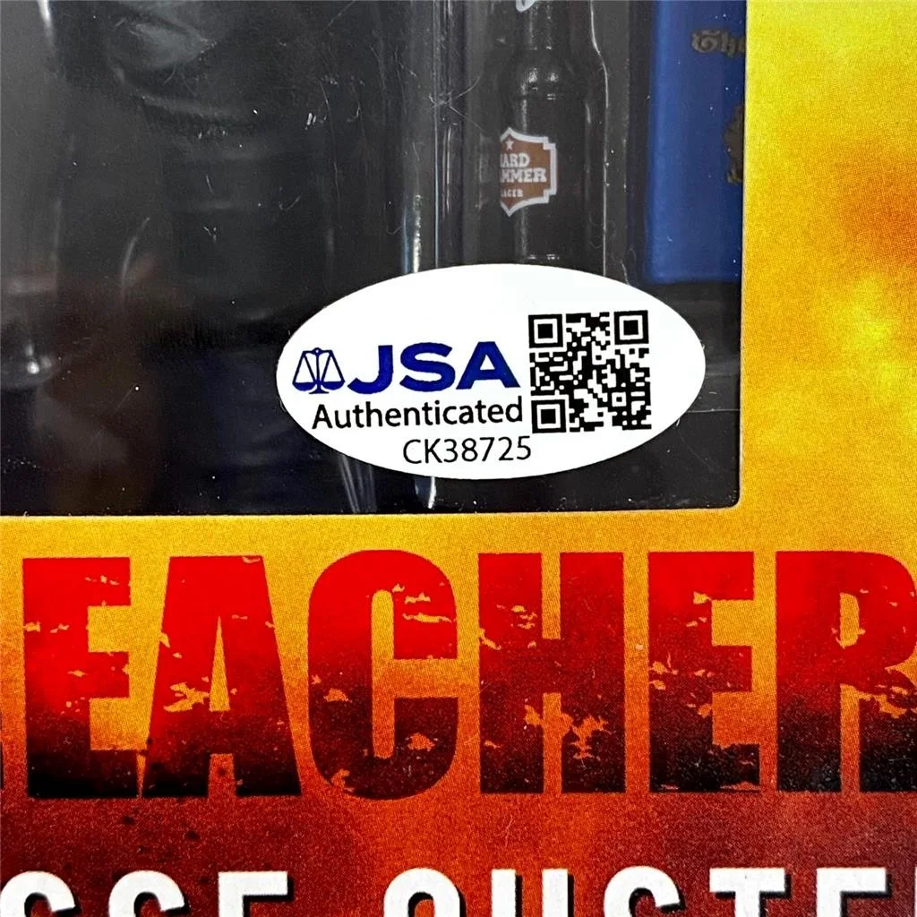 Dominic Cooper signed Jack Reacher Jesse Custer NECA Figure autograph JSA, image 3