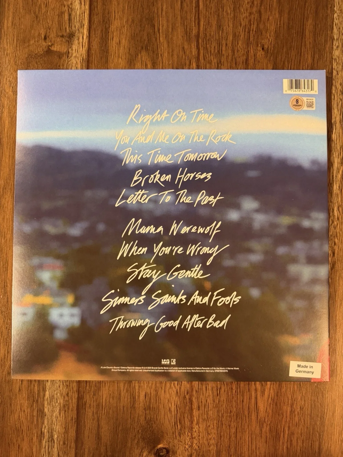 ‘Brandi Carlile’ Signed Vinyl Album ‘In These Silent Days’ Beckett Certified, изображение 2