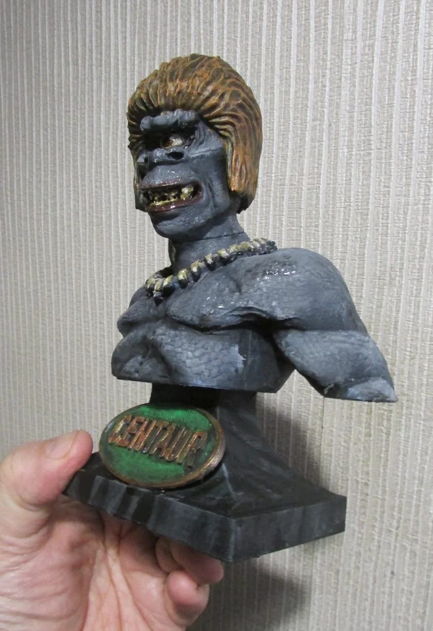 RAY HARRYHAUSEN'S GOLDEN VOYAGE OF SINBAD CENTAUR BUST PAINTED AND FINISHED, изображение 4