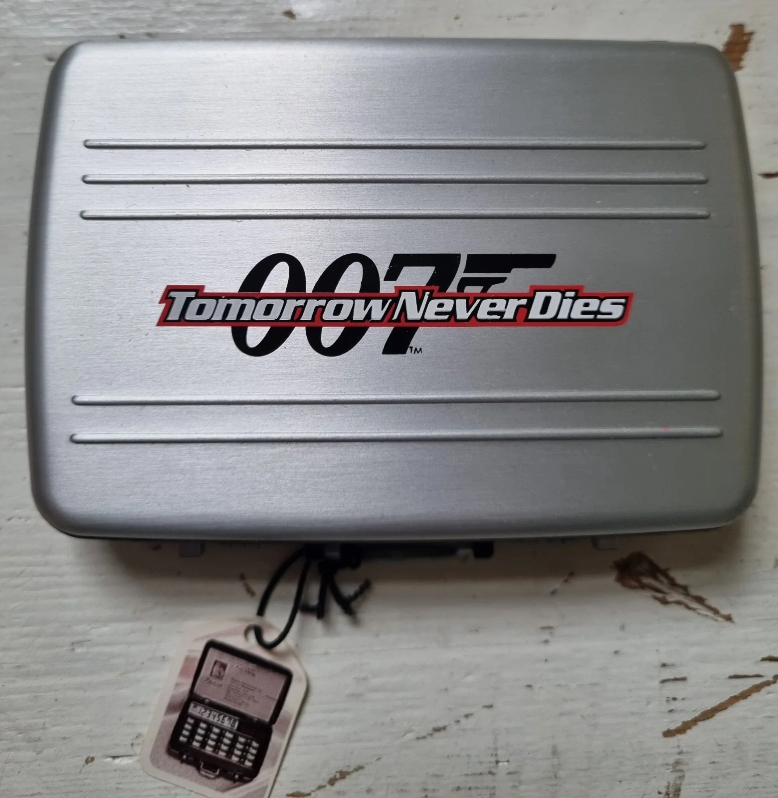 Jamas Bond Tomorrow Never Dies Rare Mini Replica Samsonite Mini Suitcase..., image 5