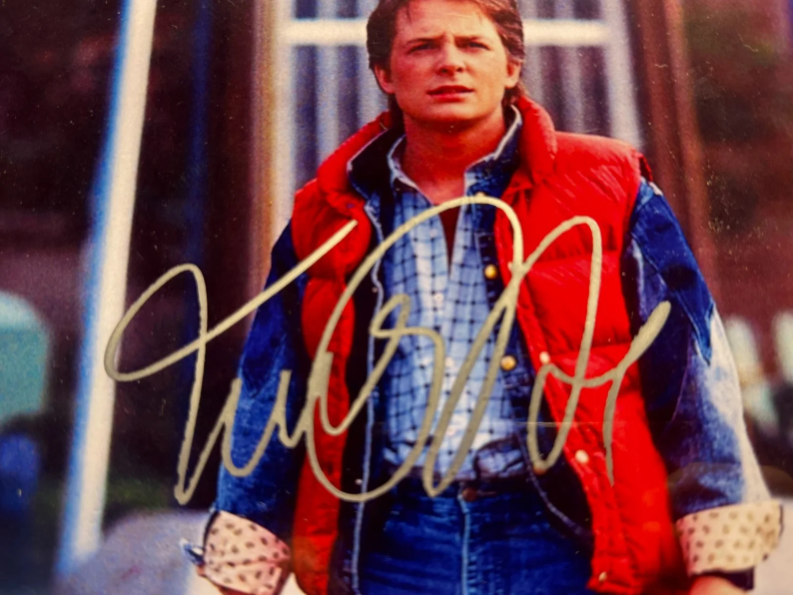 Michael J. Fox — Back to the Future -Marty - Hand Signed 8x10 Photo - Certificate of Authenticity, image 2