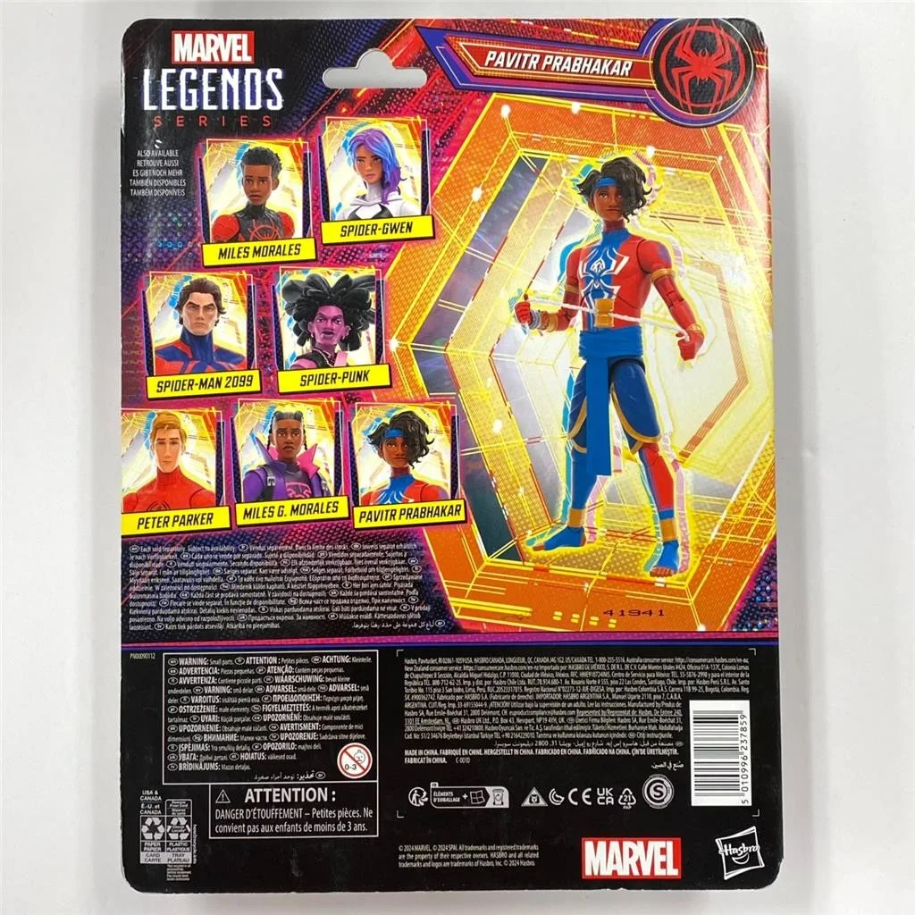 Karan Soni signed w/ Quote "Spider-Man India" Legends Figure autograph JSA, изображение 5