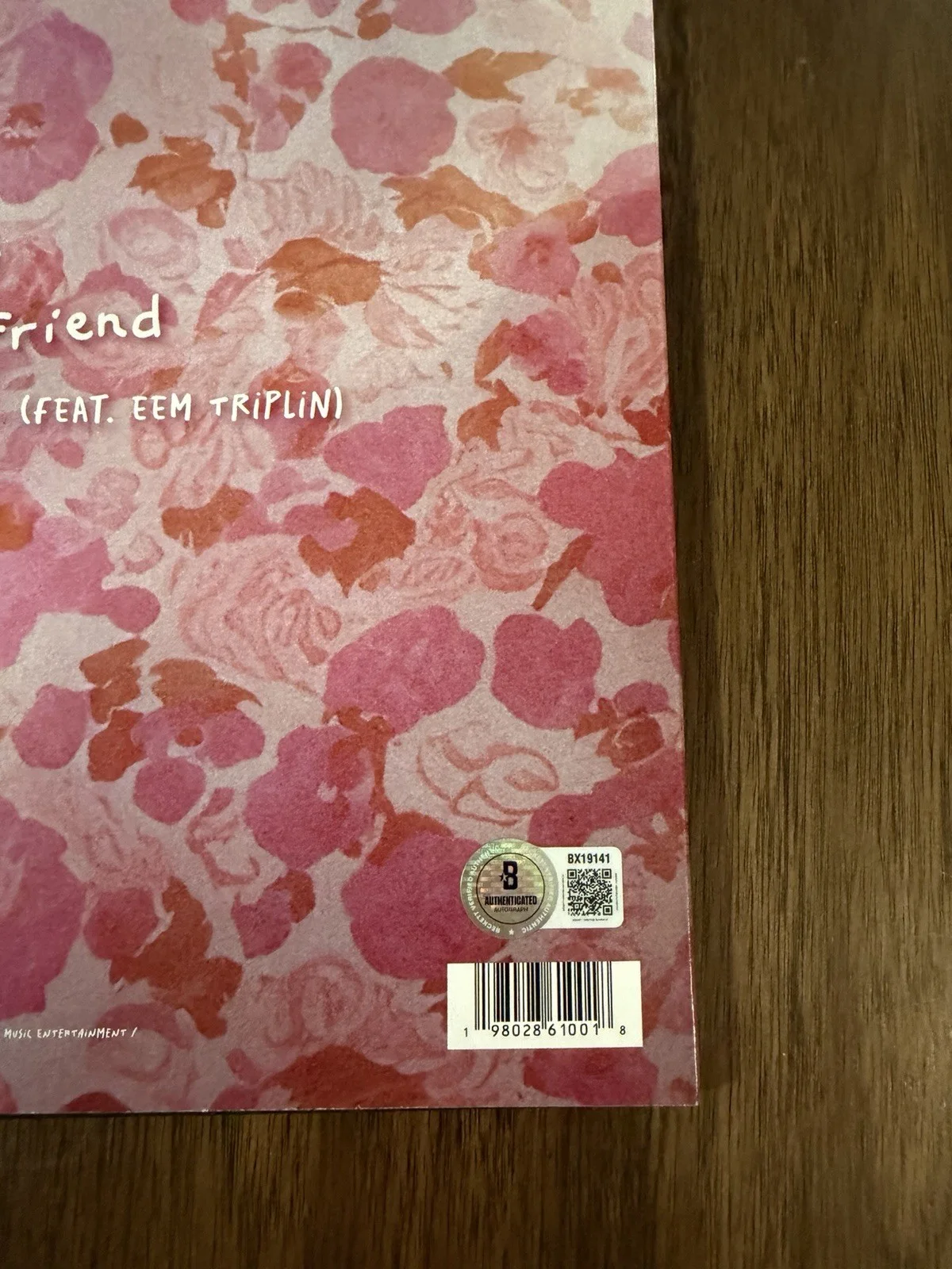 ‘Malcolm Todd’ Signed Vinyl Album ‘Sweet Boy’ Beckett Certified, image 3