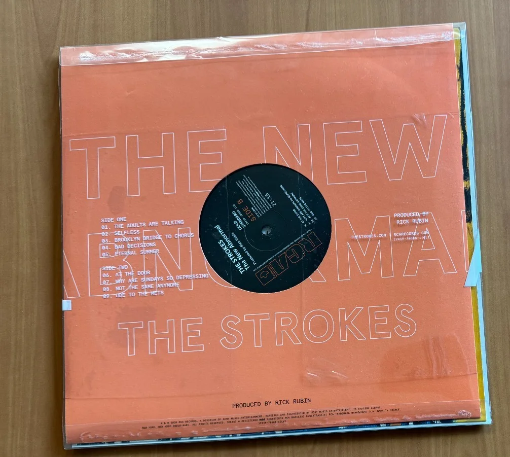 Julian Casablancas Signed Autographed Vinyl The New Normal The Strokes Beckett, изображение 4