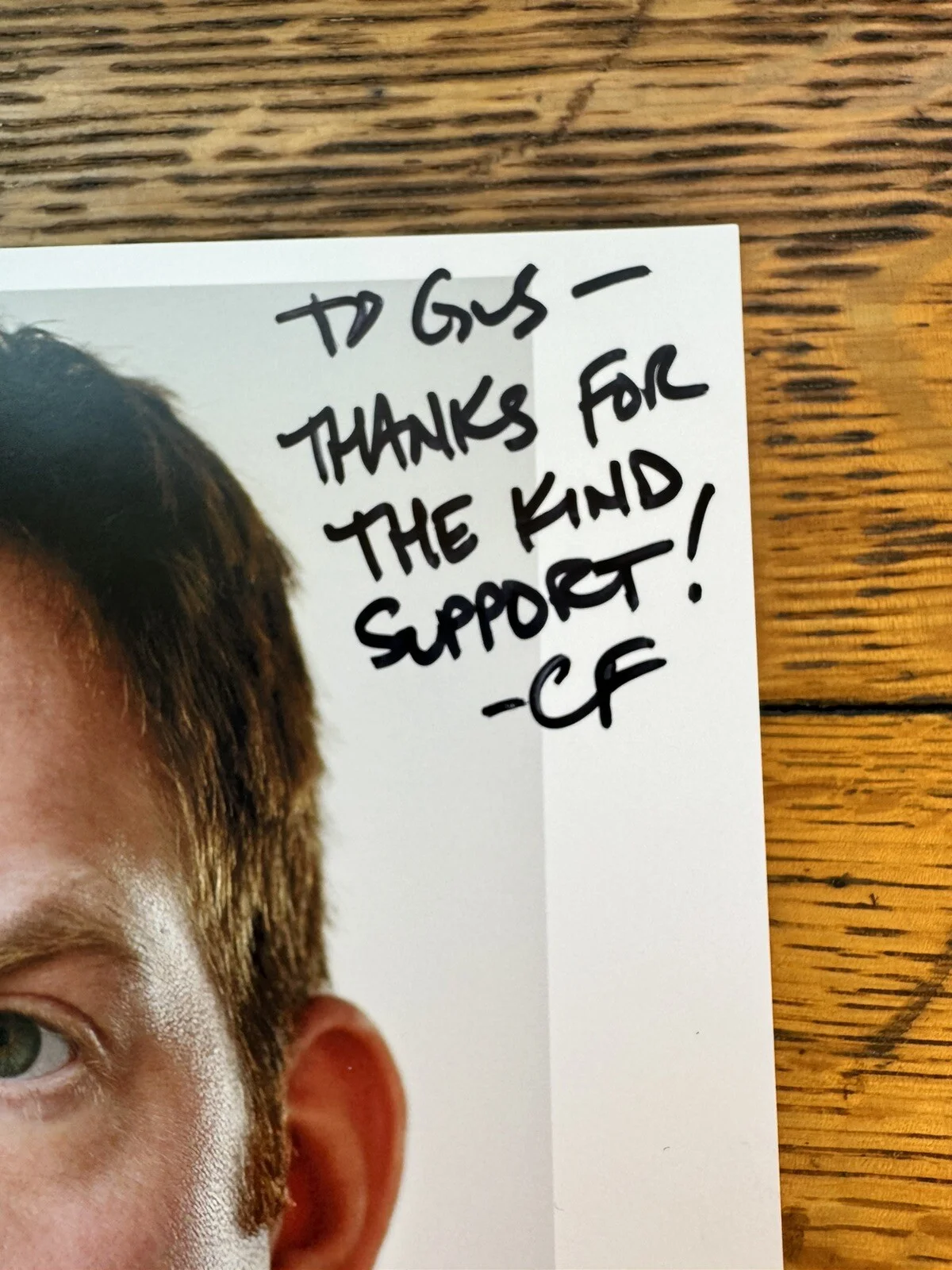 Chris Ferry - Autographed 10x8 Photo - Actor - Salvage, изображение 5