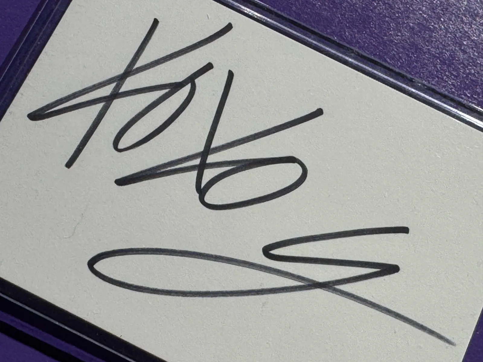 Gerard Way-MCR - Hand Signed 3x5 index card with Cert of Authen & Free Delivery, изображение 2