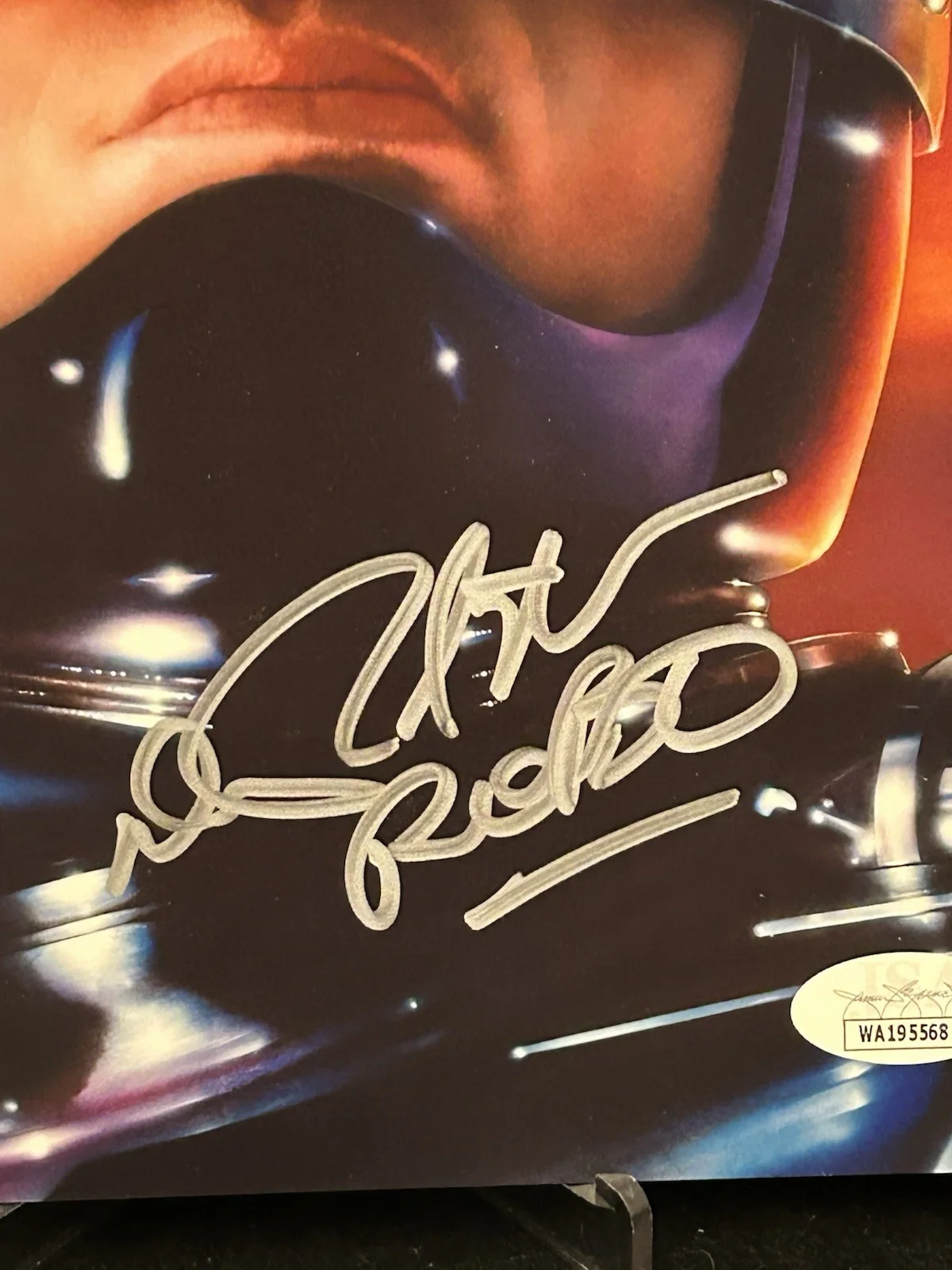PETER WELLER — PETER WELLER Signed 8X10 ROBOCOP Photo Autograph JSA COA, image 2