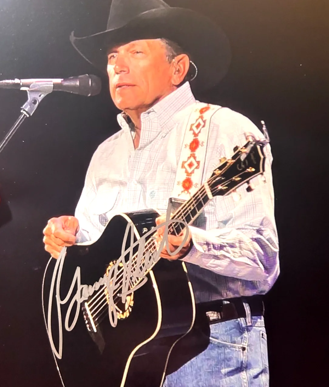 GEORGE STRAIT Signed Original 8x10" Photo: Authentic Autograph GENUINE w/COA, изображение 5