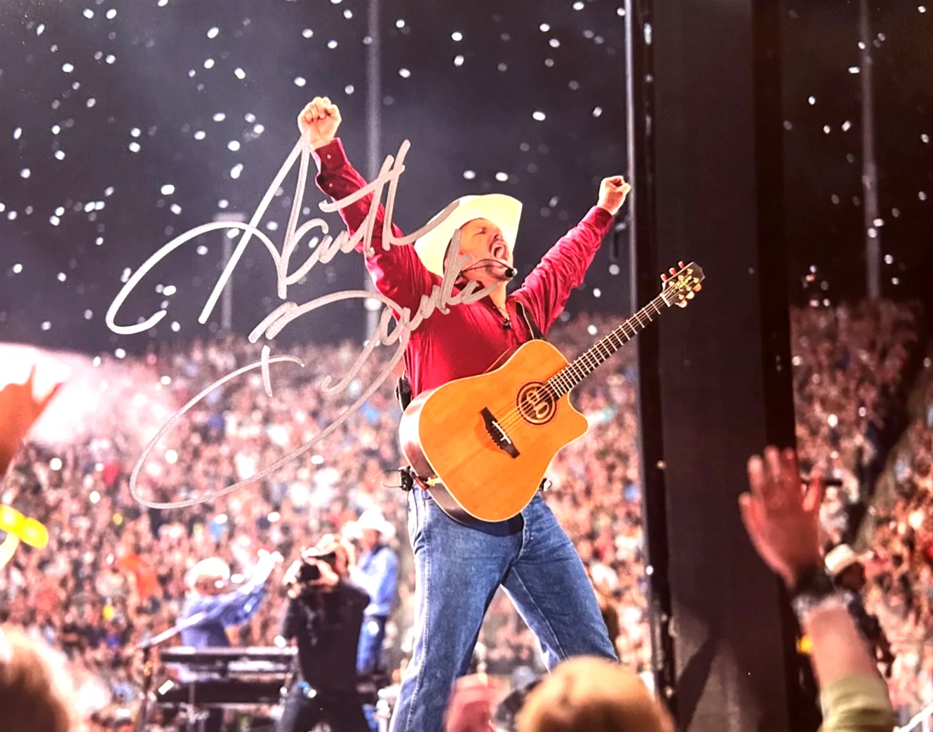 GARTH BROOKS Signed Original 8x10 inch Photo: Authentic Autograph GENUINE w/COA, изображение 5