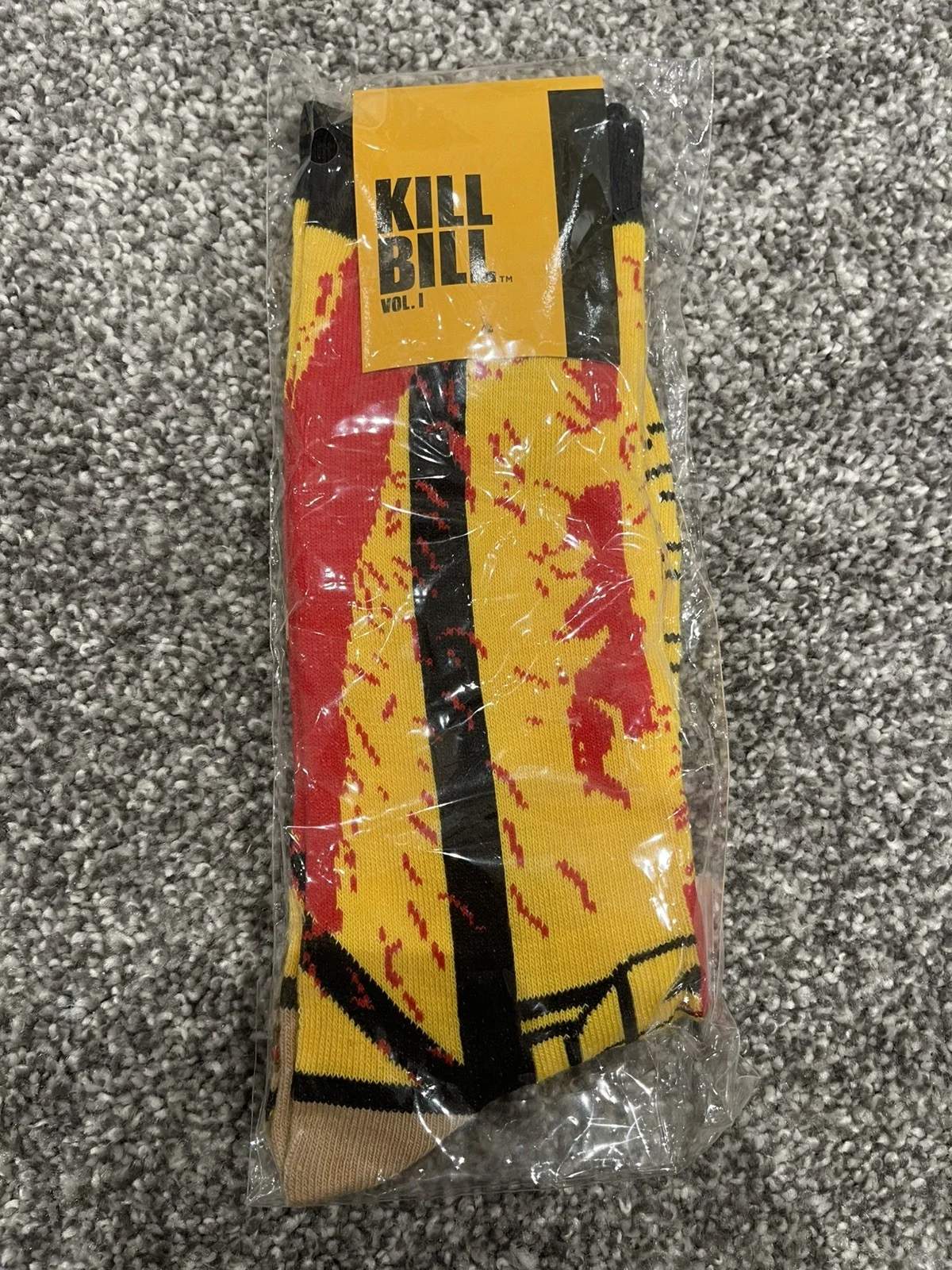 KILL BILL - V1 Bride Loot Crate Exclusive Socks. Unisex Socks. New and Sealed, изображение 2
