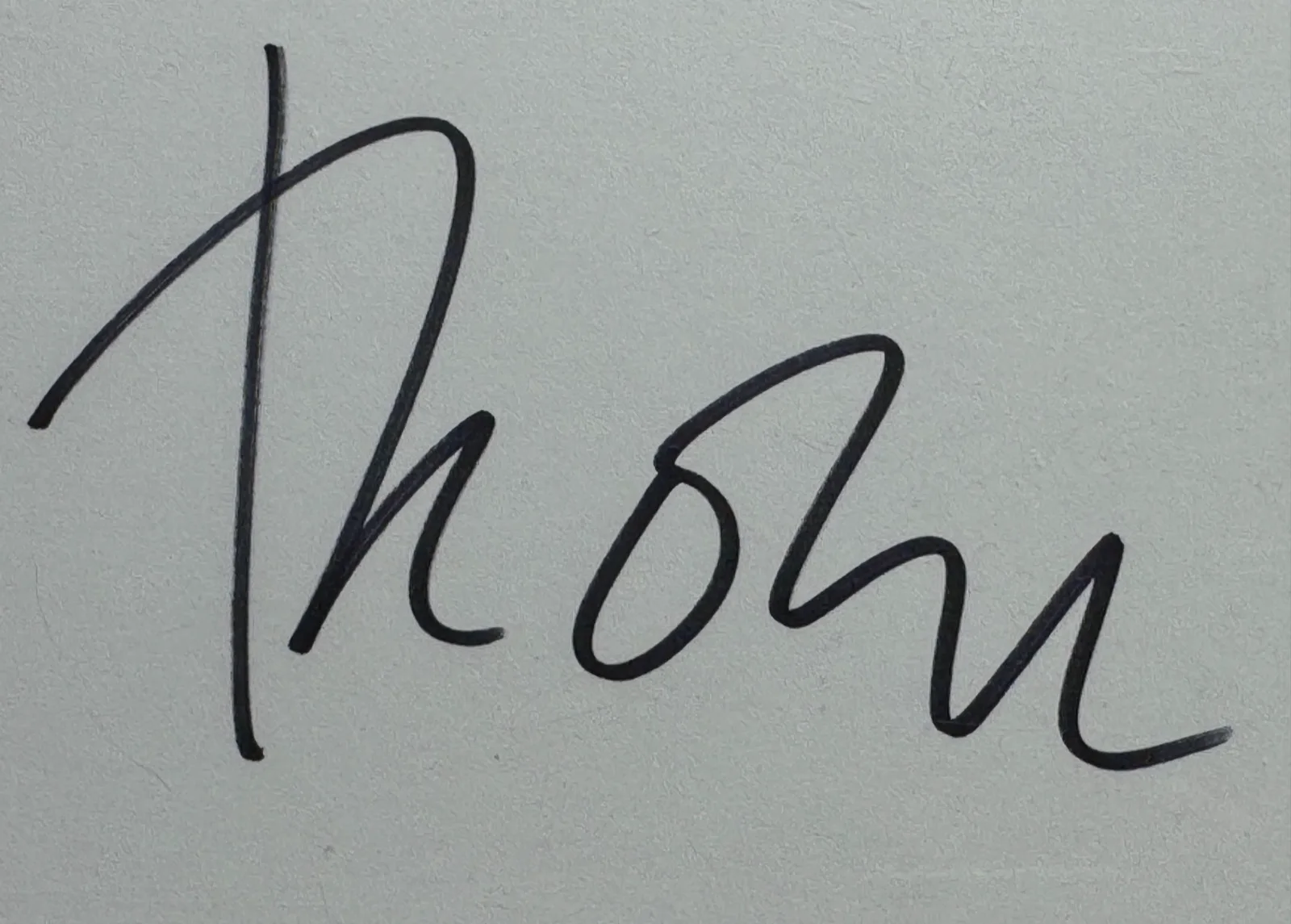 Thom Yorke-Radiohead - Hand Signed 3x5 index card w Cert of Auth & Free Delivery, изображение 2