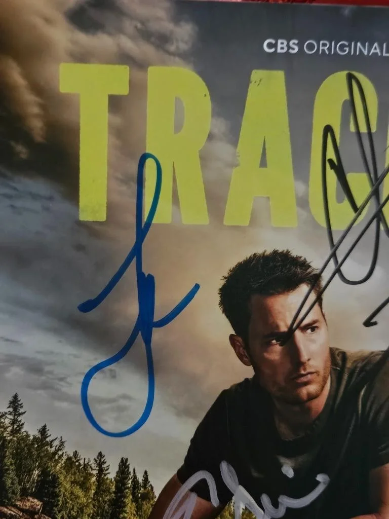 JUSTIN HARTLEY, FIONA RENE, ABBY MCENANY, FLORINA — JUSTIN HARTLEY FIONA RENE ABBY MCENANY GRAISE LIMA SIGNED 8X10 PHOTO TRACKER COA, image 2