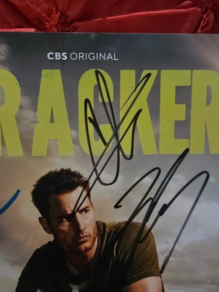 JUSTIN HARTLEY, FIONA RENE, ABBY MCENANY, FLORINA — JUSTIN HARTLEY FIONA RENE ABBY MCENANY GRAISE LIMA SIGNED 8X10 PHOTO TRACKER COA, image 3
