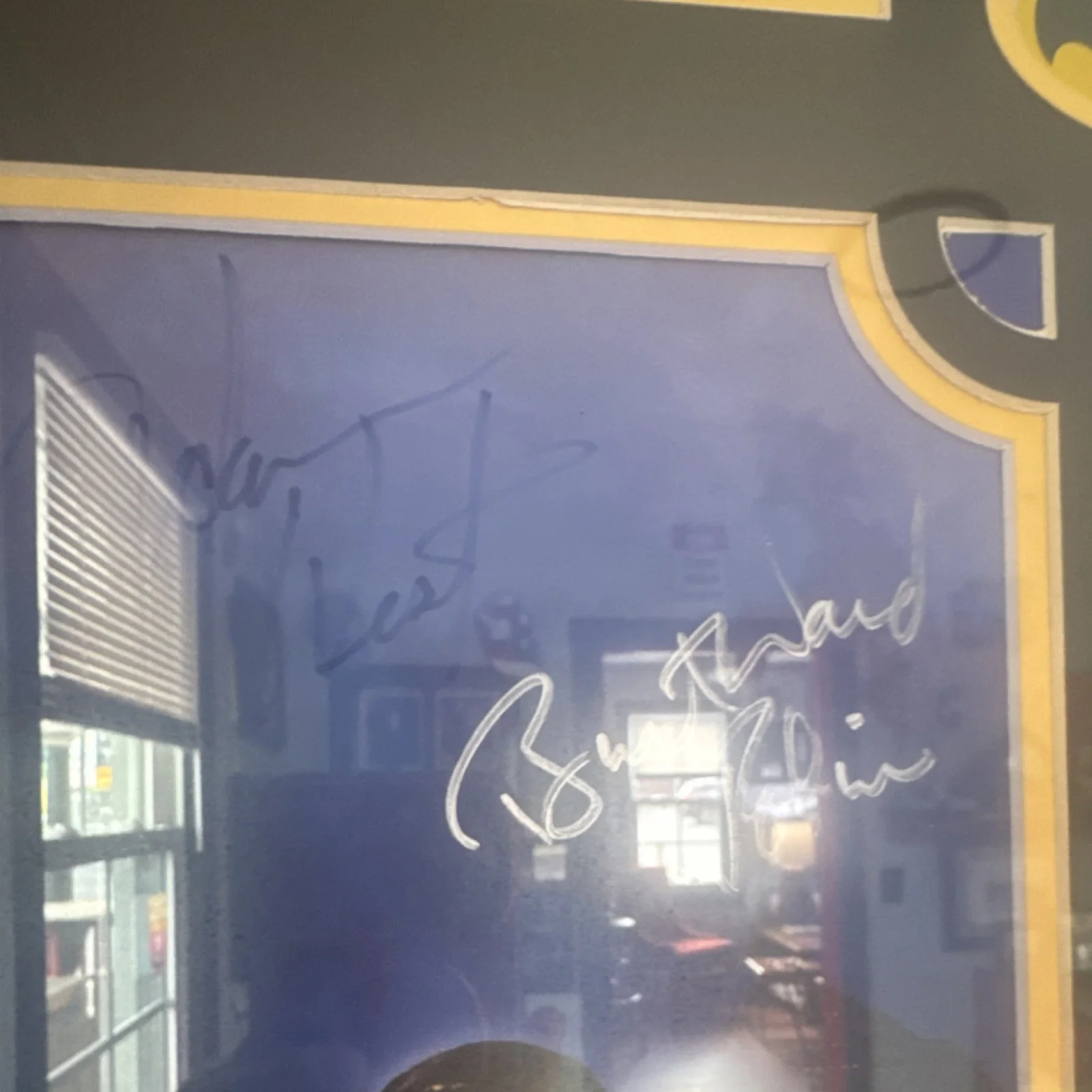 Burt Ward, Adam West — Burt Ward Signed Batman TV Framed Display Autographed Original, image 2