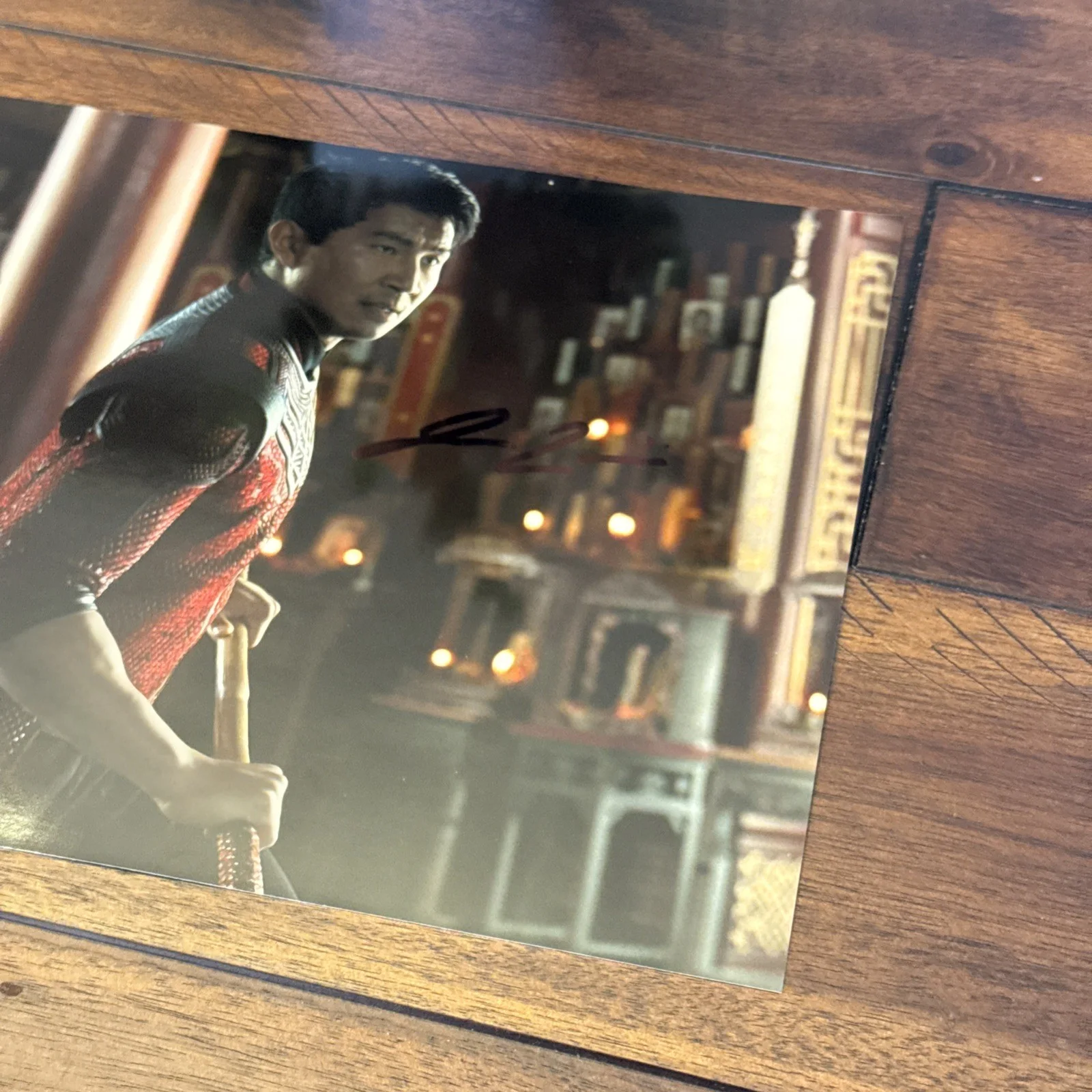 Simu Liu — Simu Liu Signed Shang-Chi 8x10 Photo Marvel w/COA & Matching Holograms Rare !!, image 3
