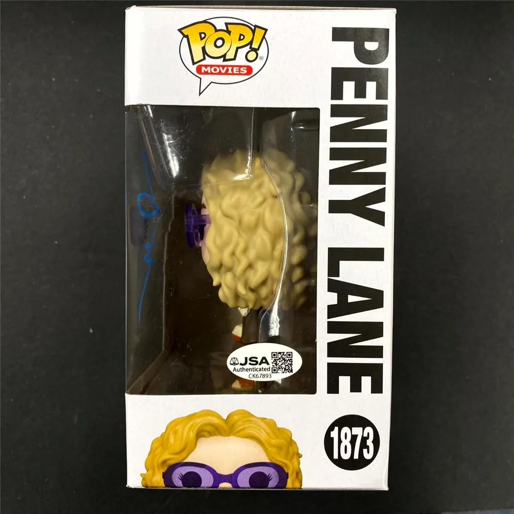 Kate Hudson signed Almost Famous Penny Funko Pop! 1873 autograph ~ JSA, изображение 3