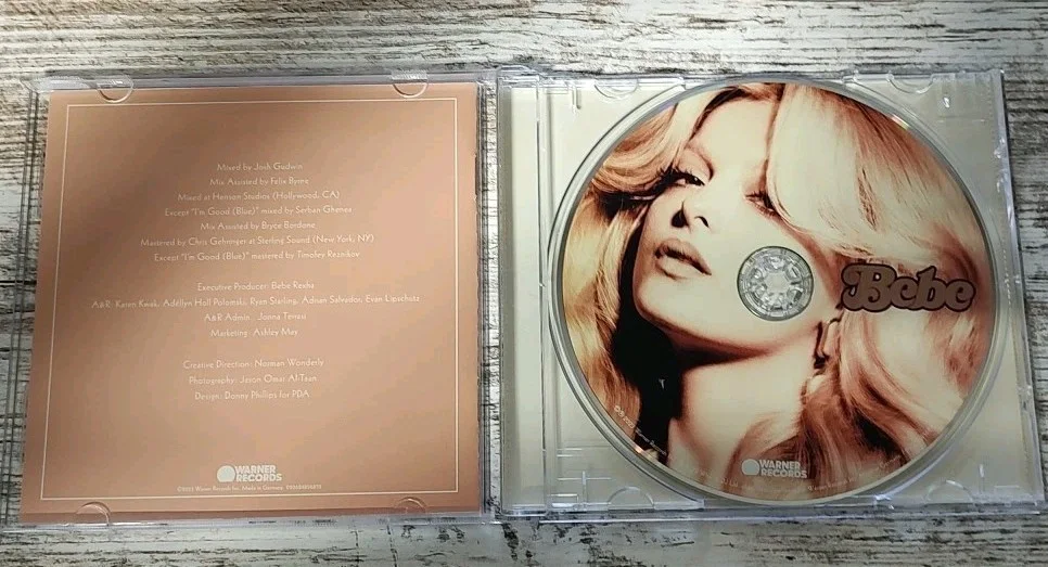Bebe Rexha SIGNED “Bebe” CD, image 2