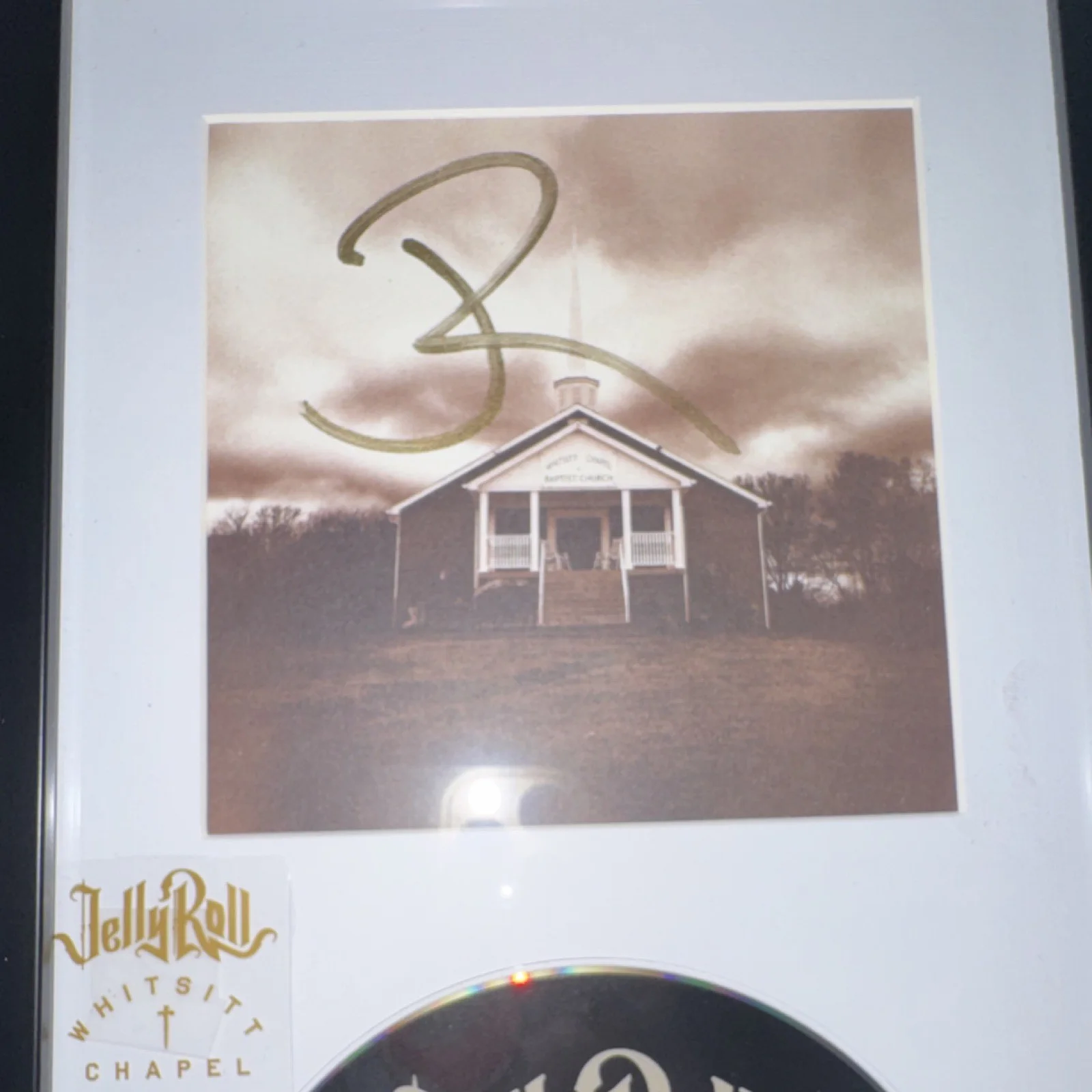 Jelly Roll Signed Original CD & Booklet Whitsitt Chapel Music, image 2